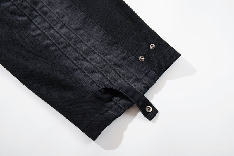 Omirad Utility Panel Barrel Pants | Black Streetwear
