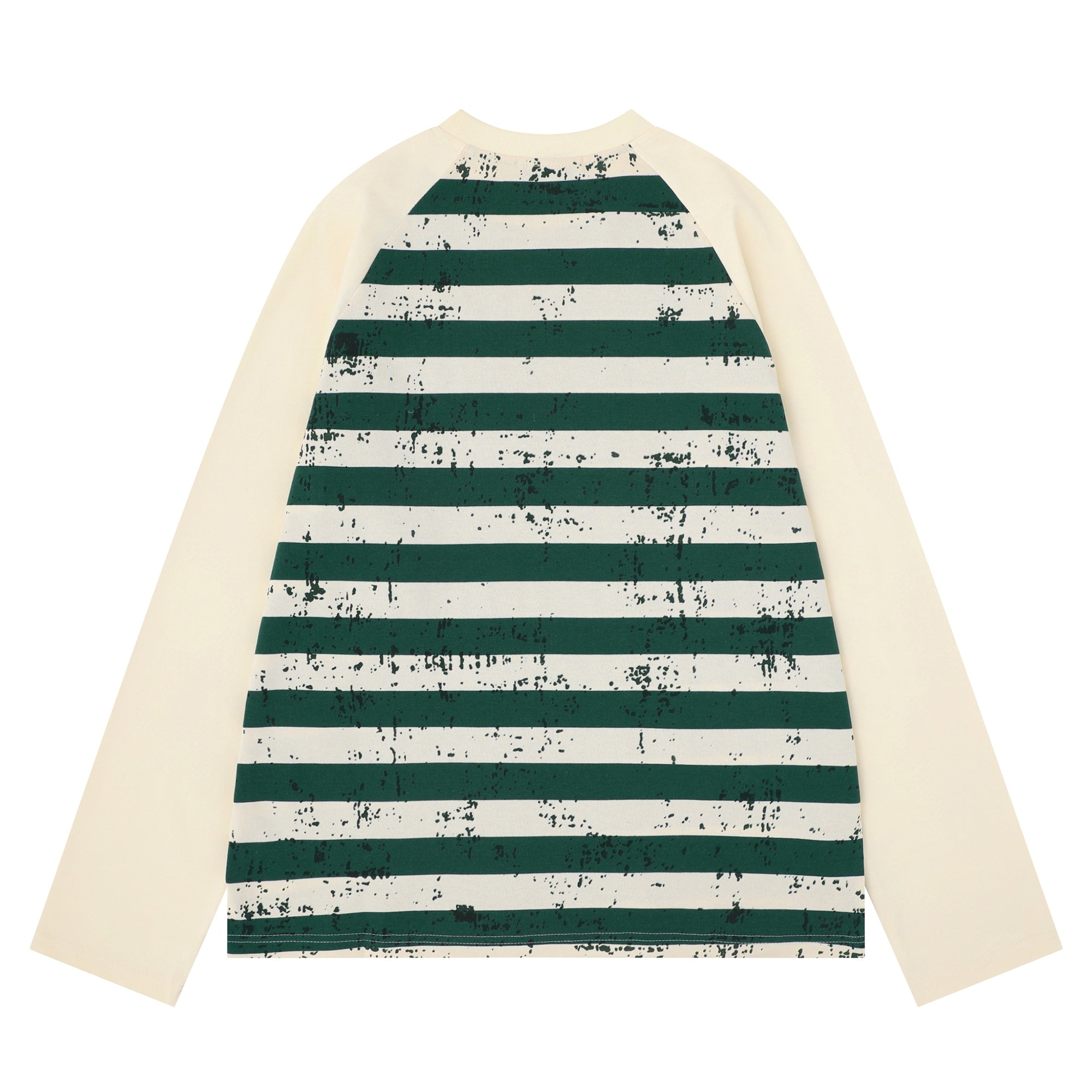 High Profile Striped Raglan Long Sleeve Tee | Y2K Streetwear