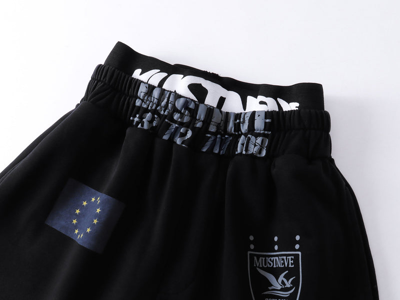 Distressed Wide-Leg Sweatpants | Washed Streetwear Joggers