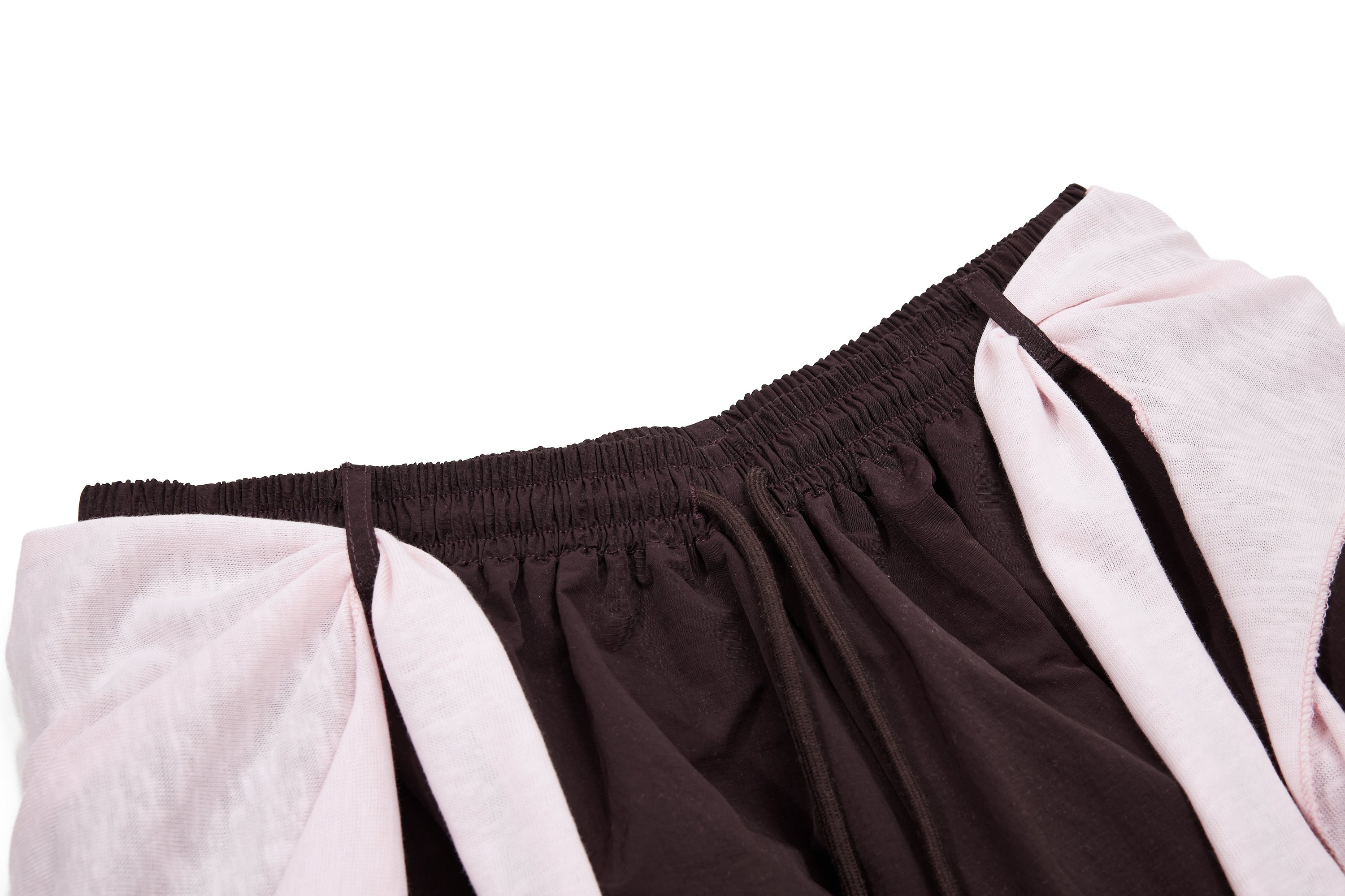 Omirad Layered Utility Wide-Leg Pants | Streetwear Nylon