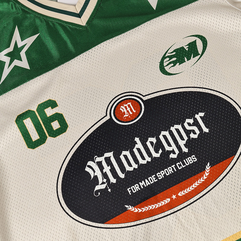 Collegiate Heritage Football Jersey | Number 06 Streetwear