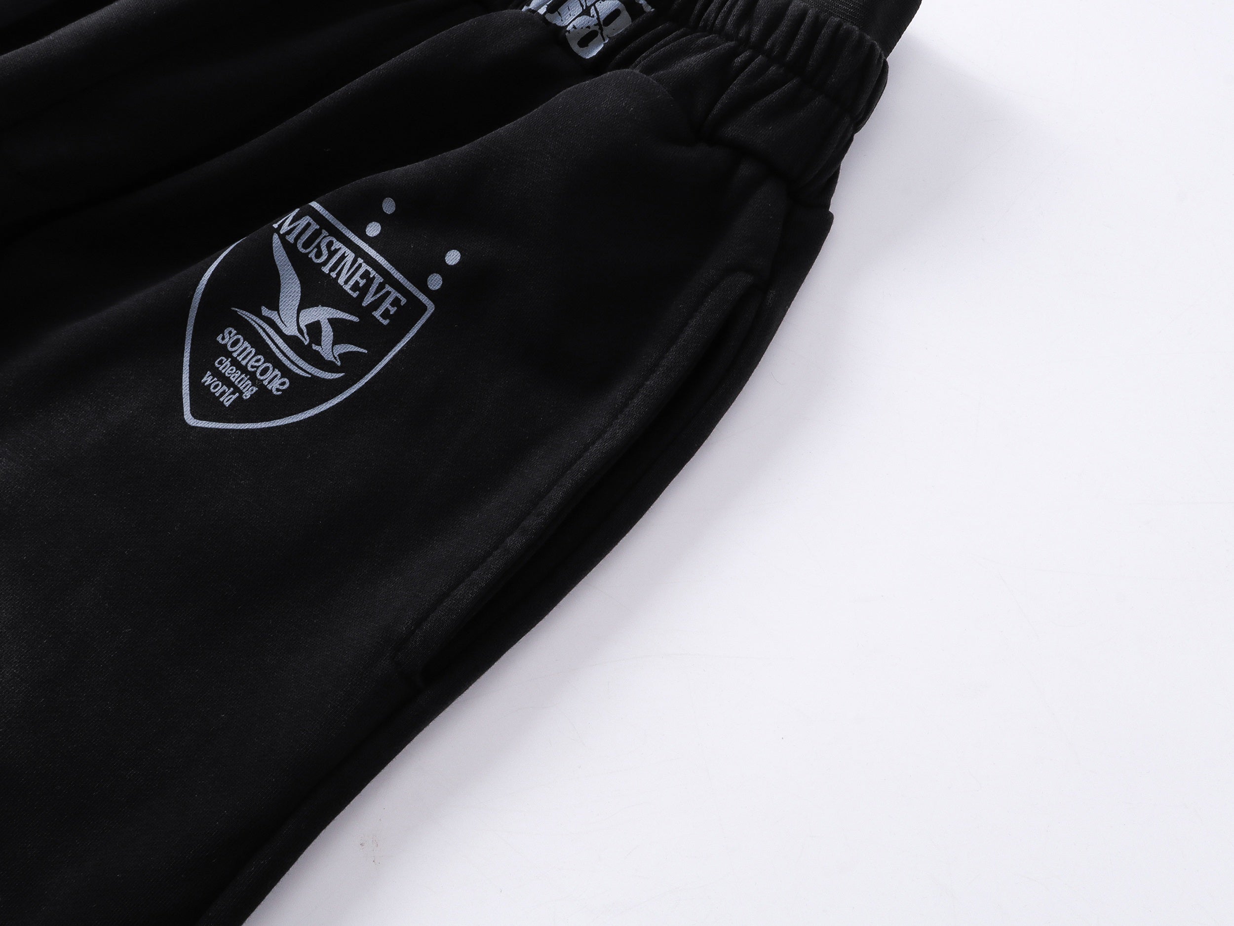 Distressed Wide-Leg Sweatpants | Washed Streetwear Joggers