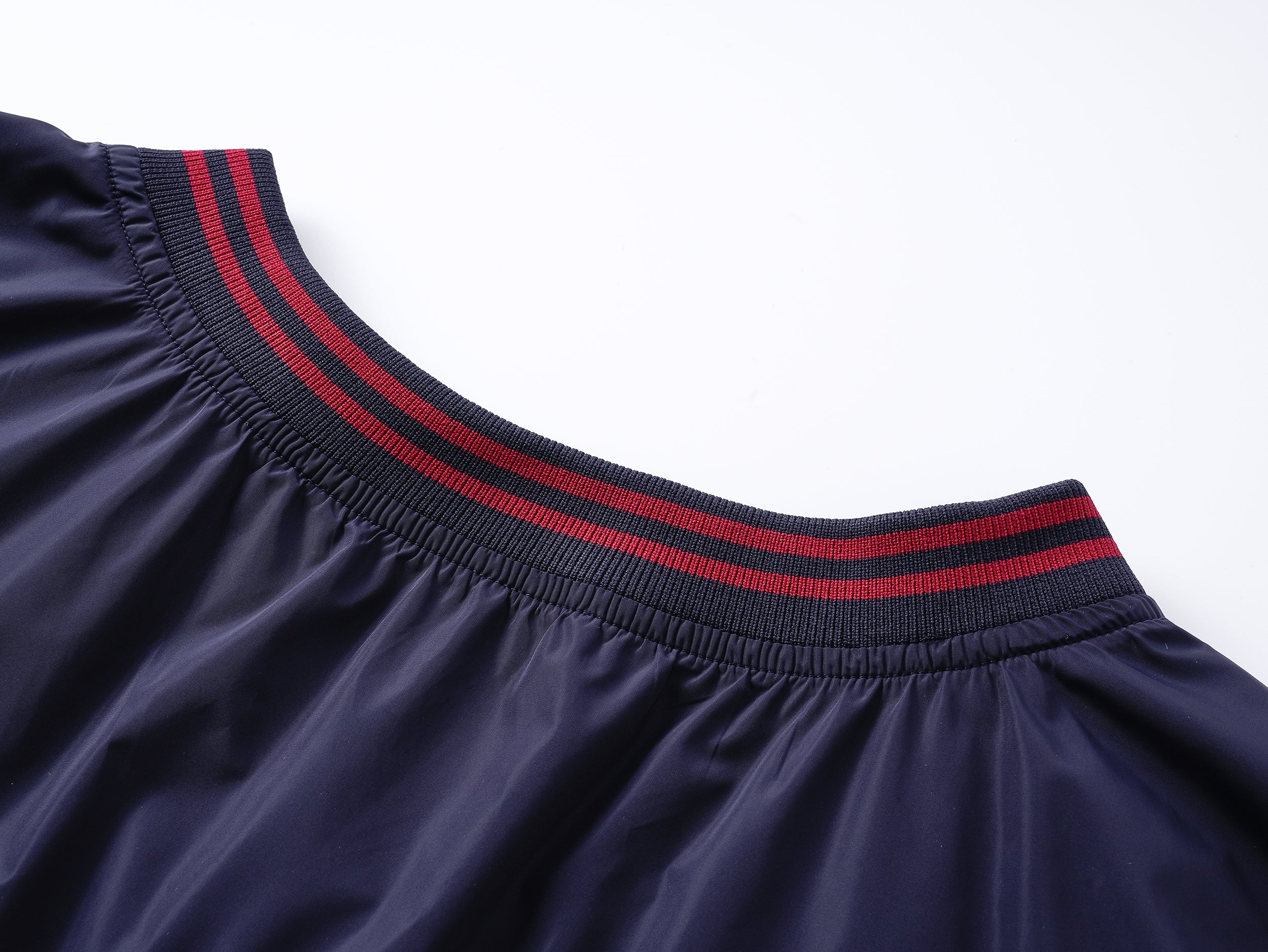 Retro Athletic Nylon Pullover | Varsity 90 Streetwear Top
