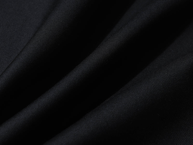 Multi-Button Barrel Wide-Leg Trousers | Sculpted Silhouette