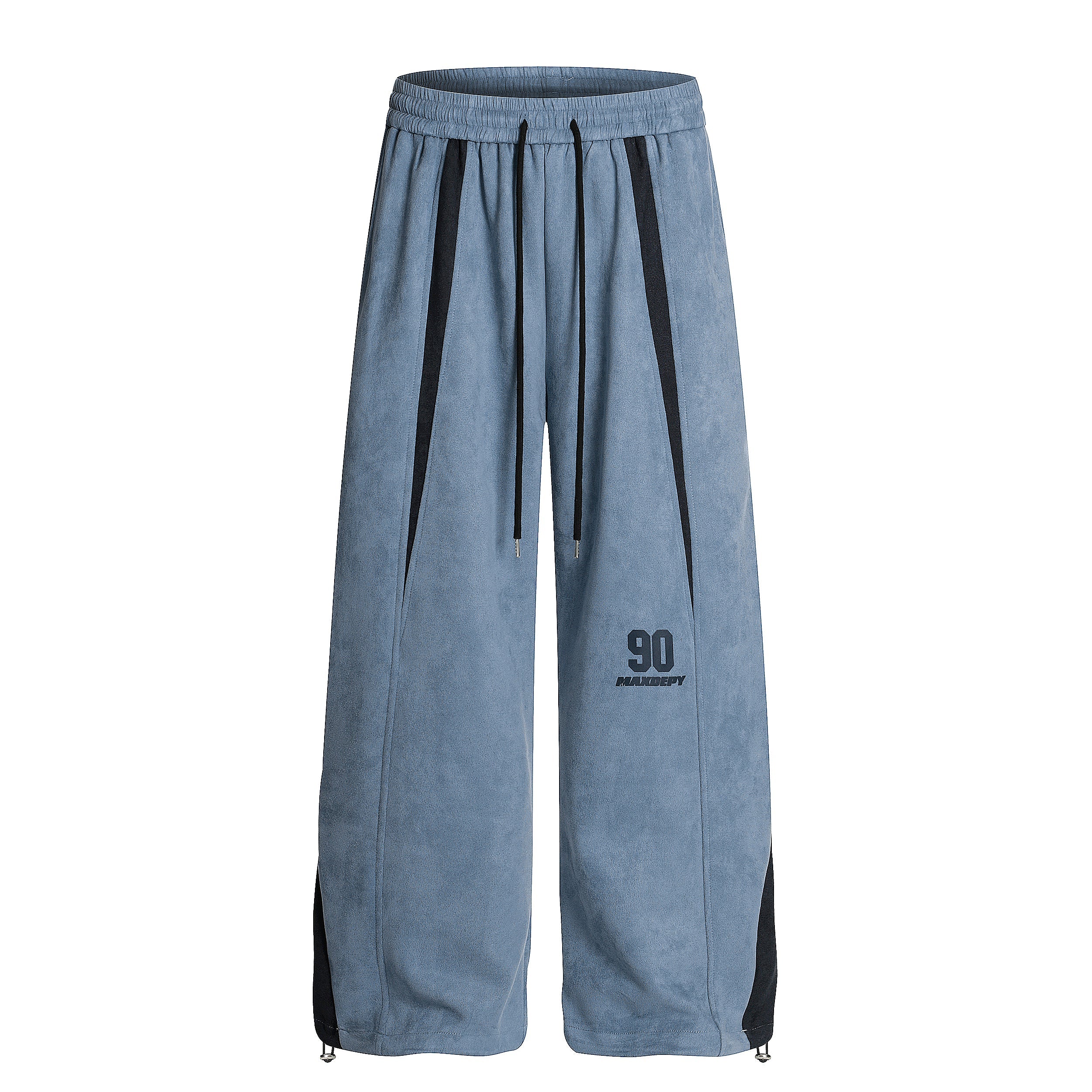 Colorblock Wide-Leg Track Pants | Streetwear Athletic Fit