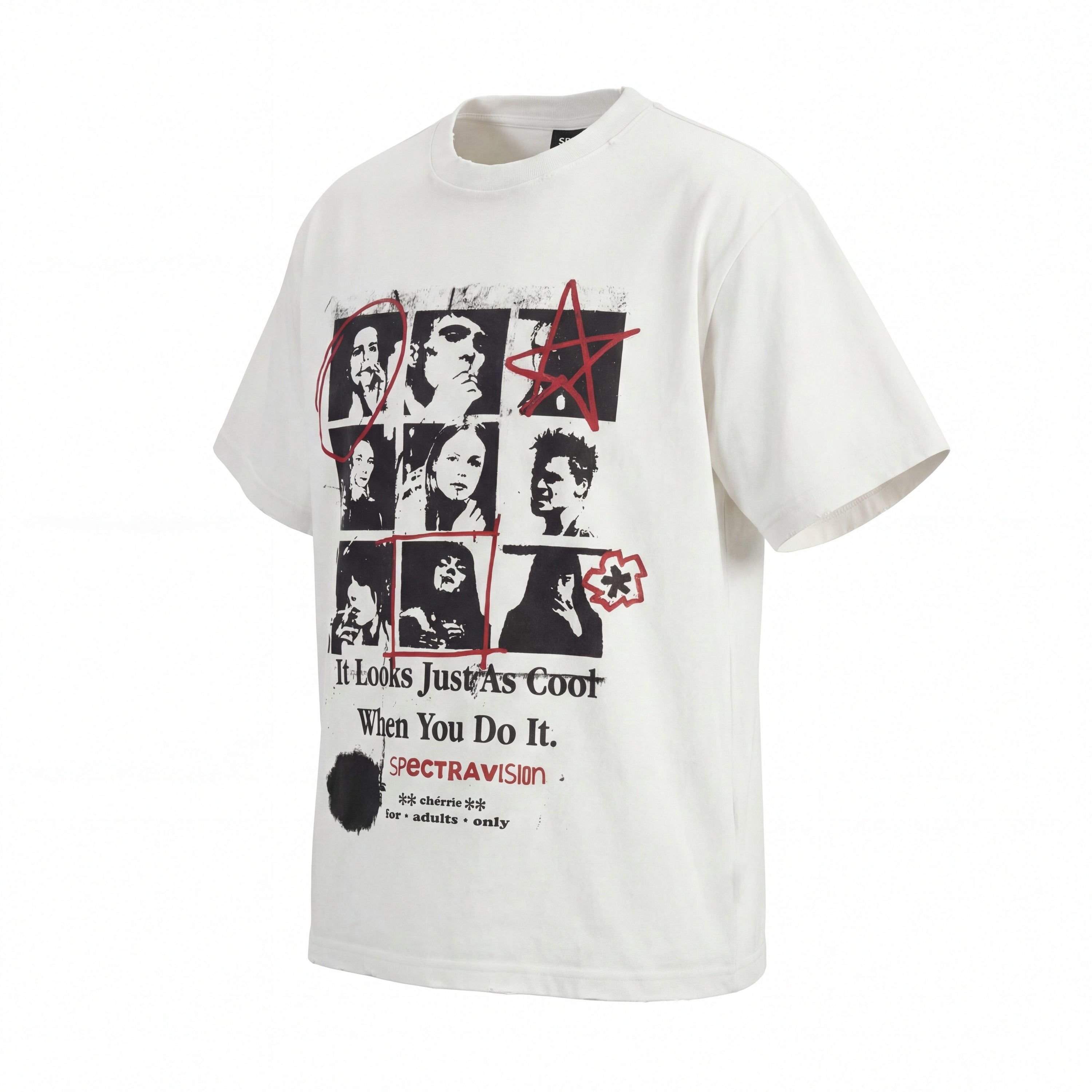 Vintage Collage Graphic Tee | Grunge Streetwear Cotton T-Shirt