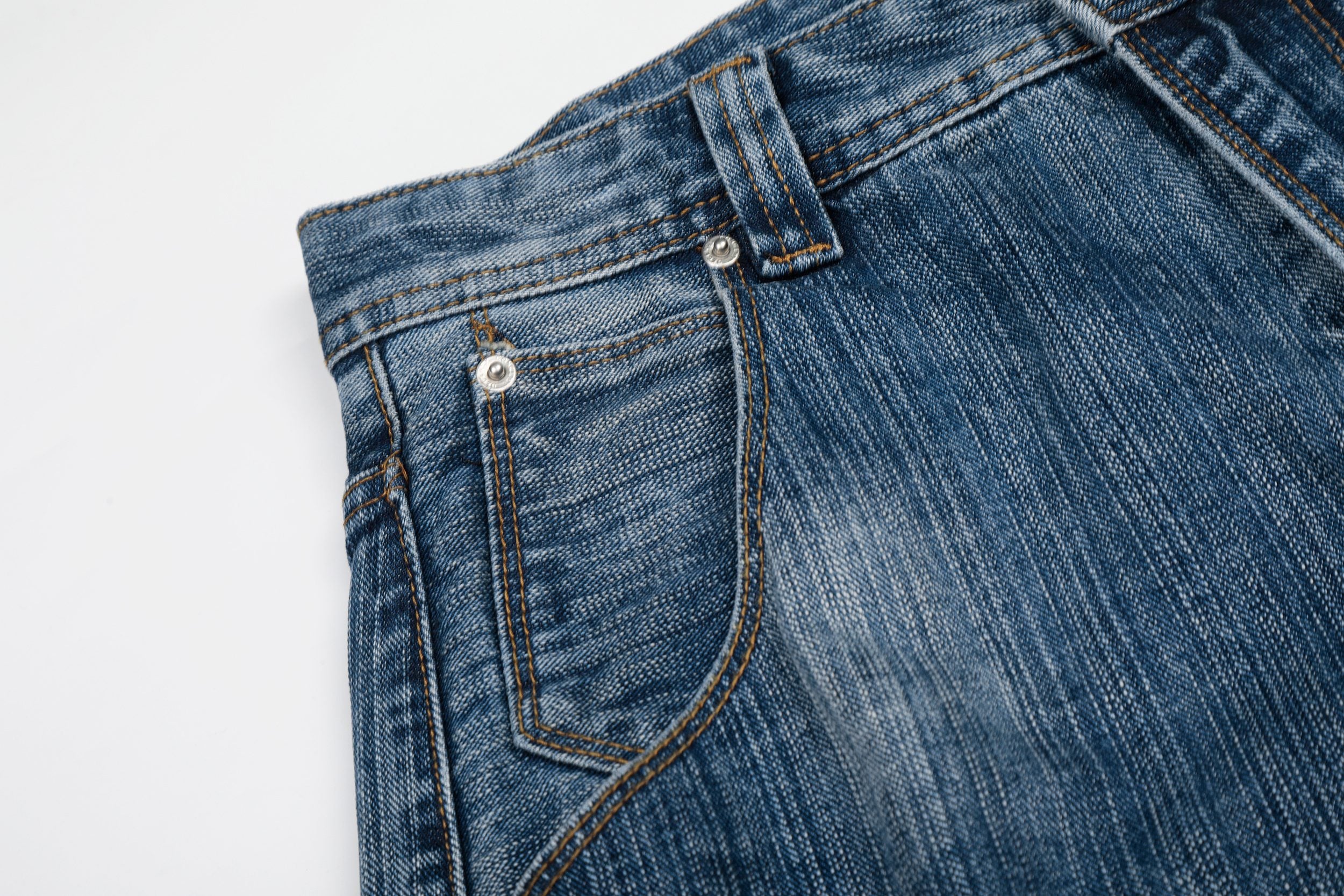 Vintage Grain Wide-Leg Denim Jeans | Streetwear Fit