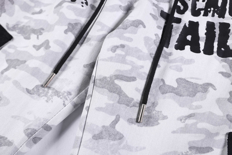Omirad Camo Graphic Cargo Pants | Wide-Leg Streetwear