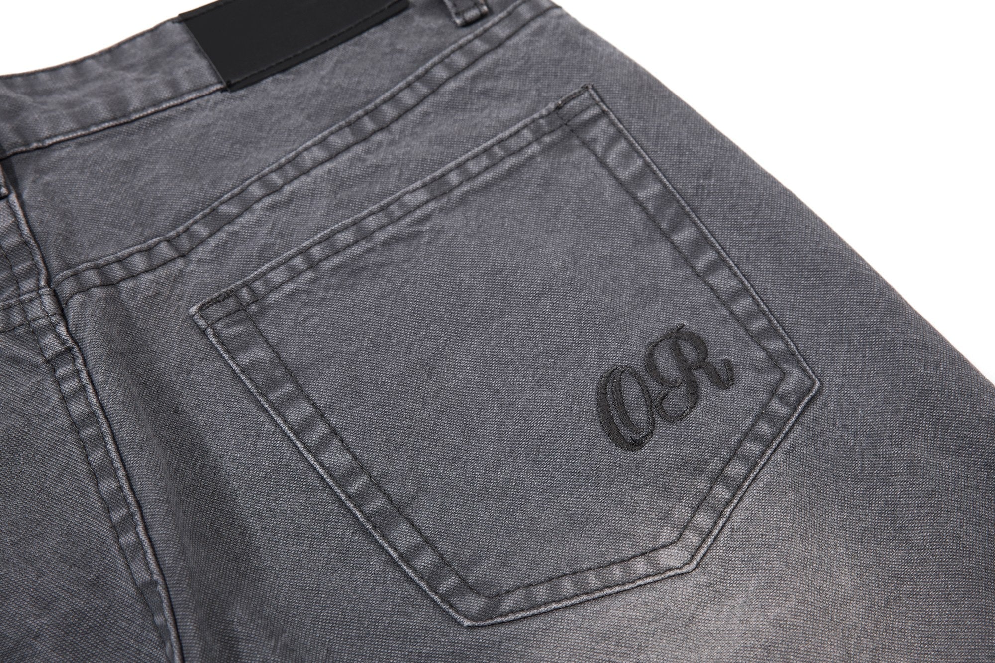 Vintage Fade Wide-Leg Denim Pants | Washed Streetwear Jeans