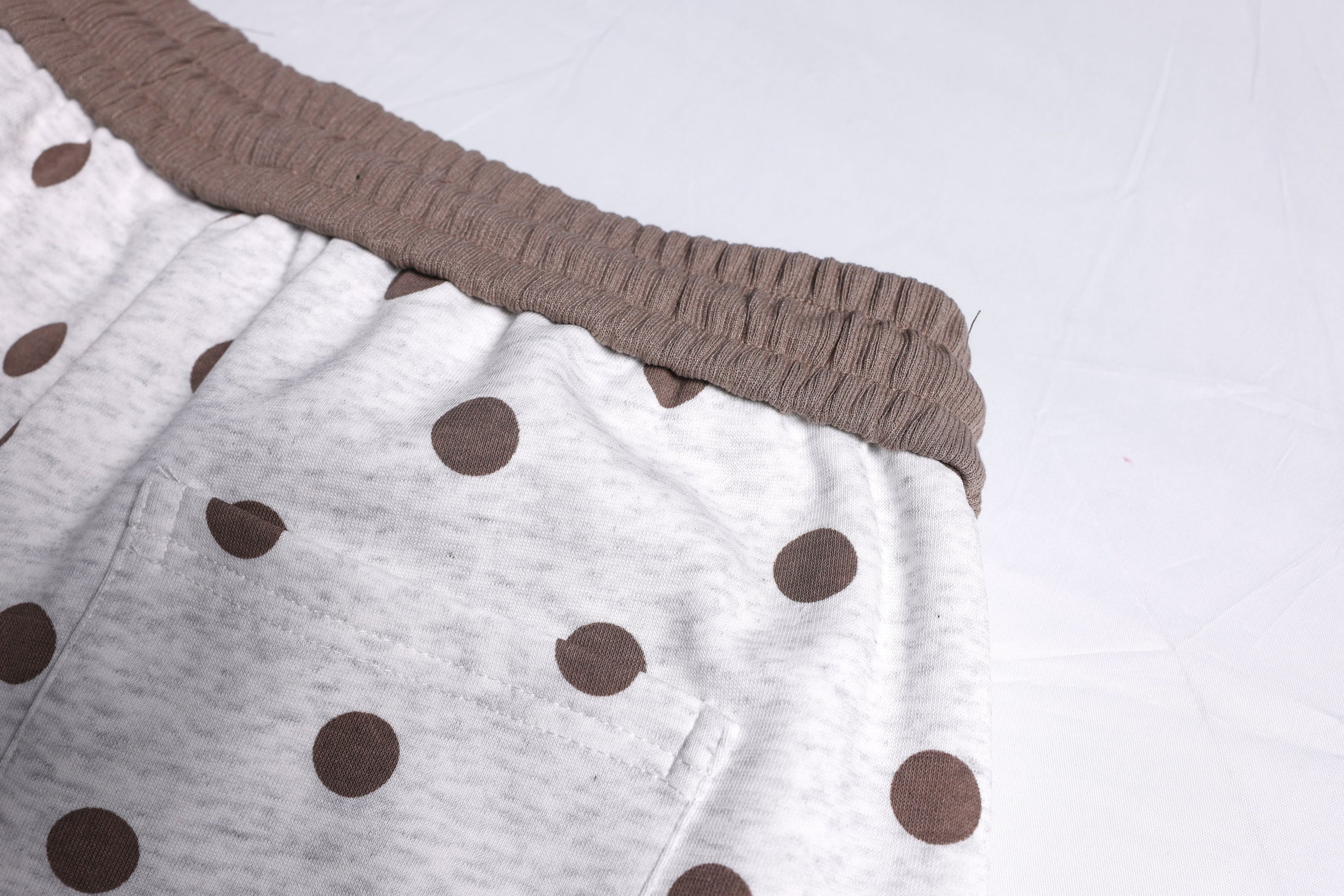 Y2K Graphic Polka Dot Wide-Leg Sweatpants | Omirad