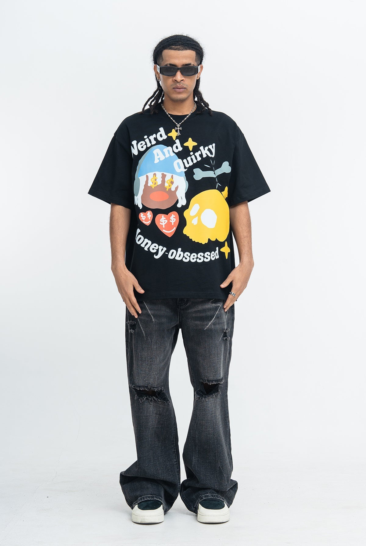 Omirad Weird & Quirky Money-Obsessed Graphic Tee | Streetwear