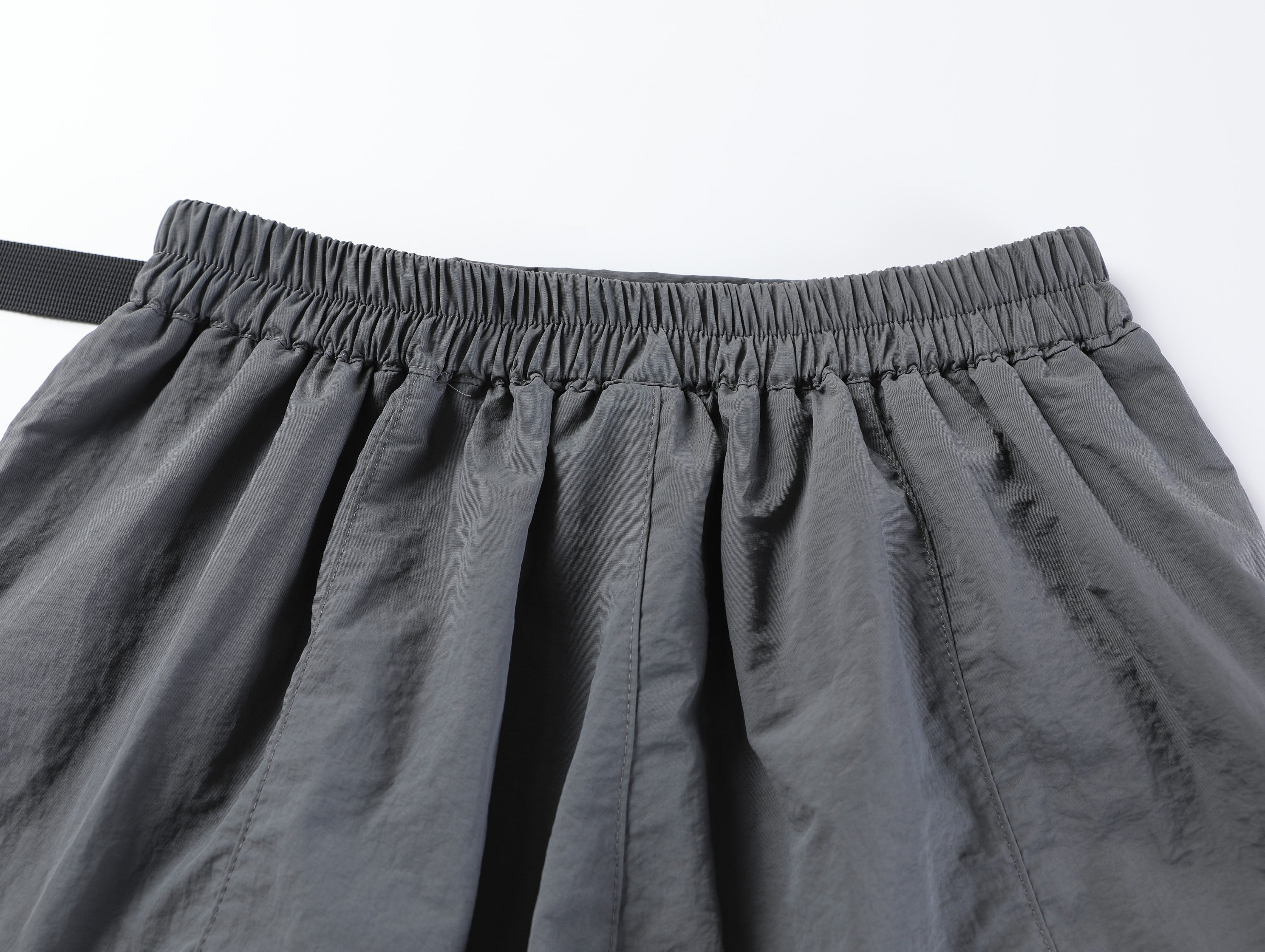 Omirad Draped Wide-Leg Shorts | Avant-Garde Techwear