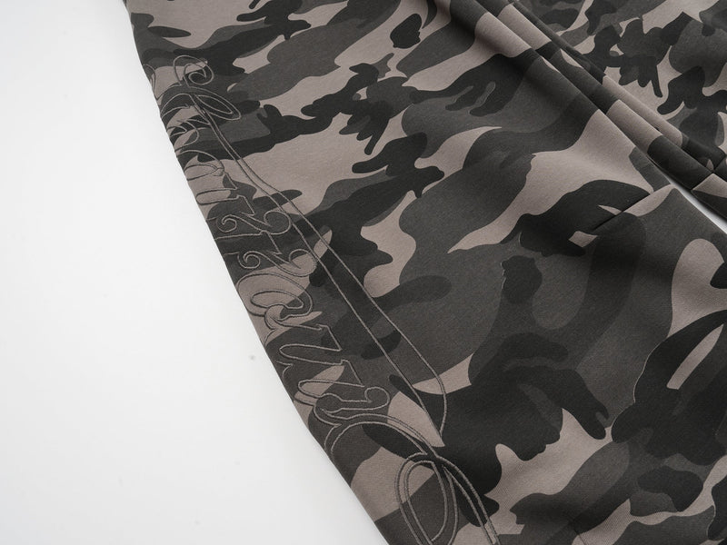 Omirad Camo Wide-Leg Track Pants | Tactical Streetwear