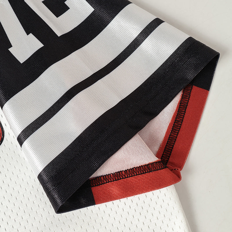 Heritage Block Football Jersey | Streetwear Athletic Mesh Top