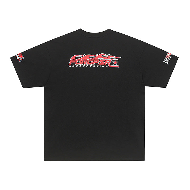 MADEGPSR Racing Graphic Cotton T-Shirt | Number 9 Motorsport Tee