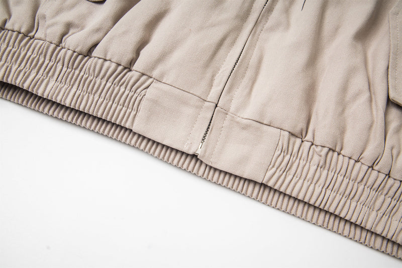 Faux Fur Collar Quilted Bomber Jacket | Streetwear Graphic