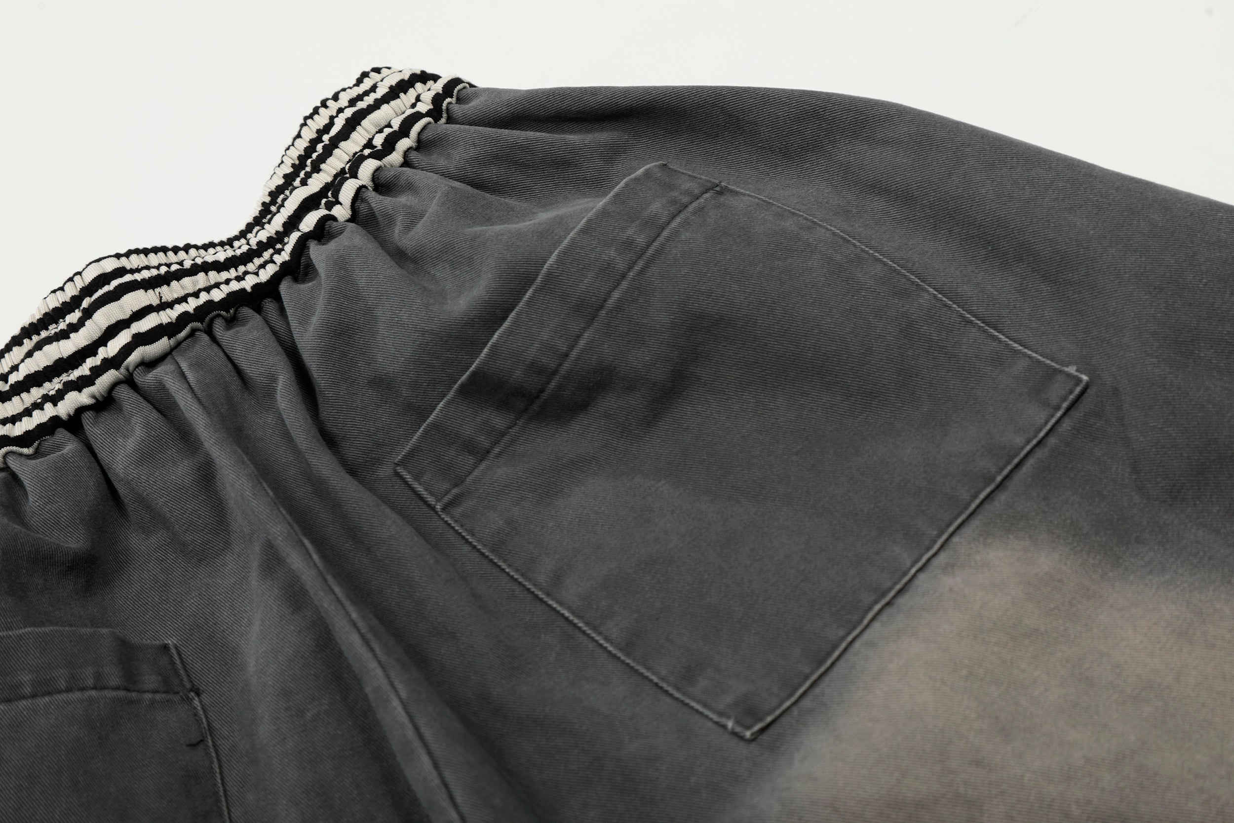 Washed Cargo Wide-Leg Pants | Vintage Streetwear Trousers