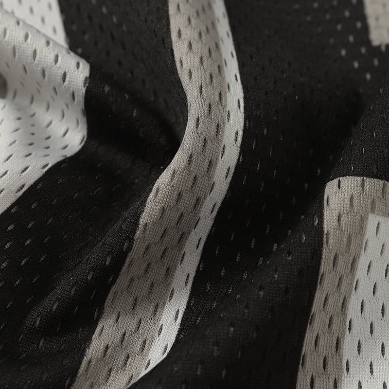 Madegpsr Mesh Panel Football Jersey Tee | Number 06