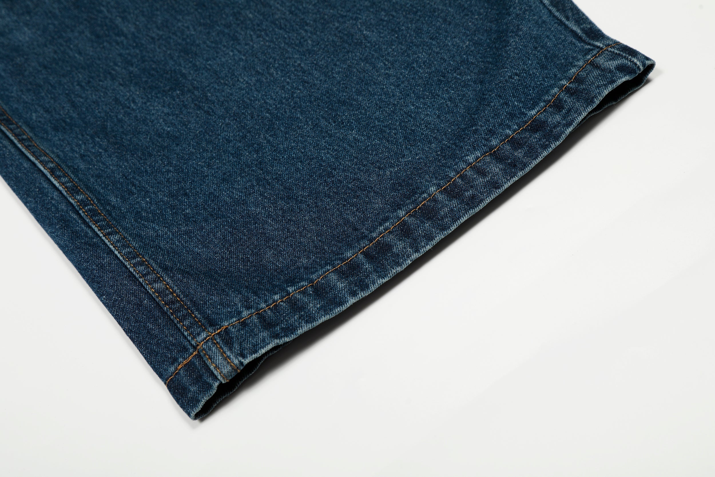 Omirad Deep Indigo Balloon Wide-Leg Jeans | 100% Cotton