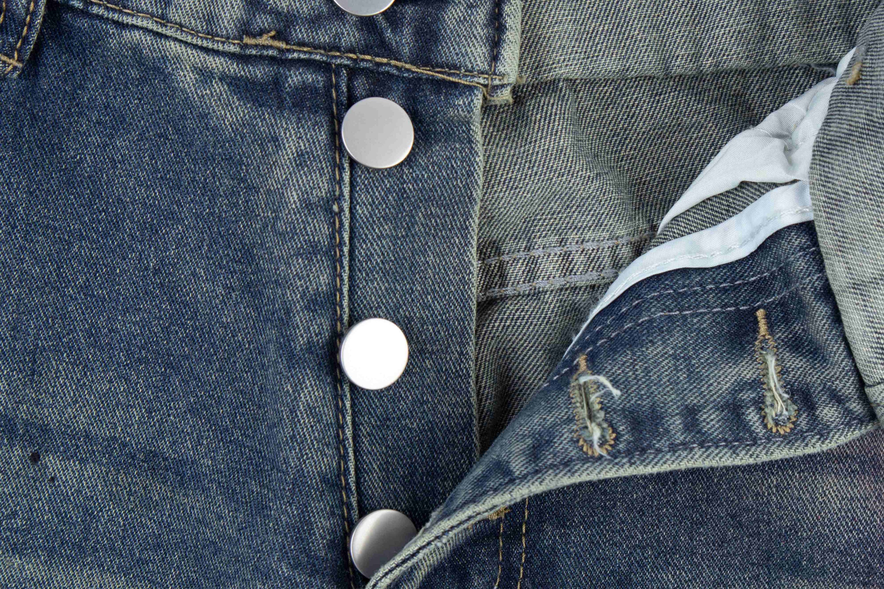 Omirad Distressed Washed Wide-Leg Jeans | Heavy Rip Denim