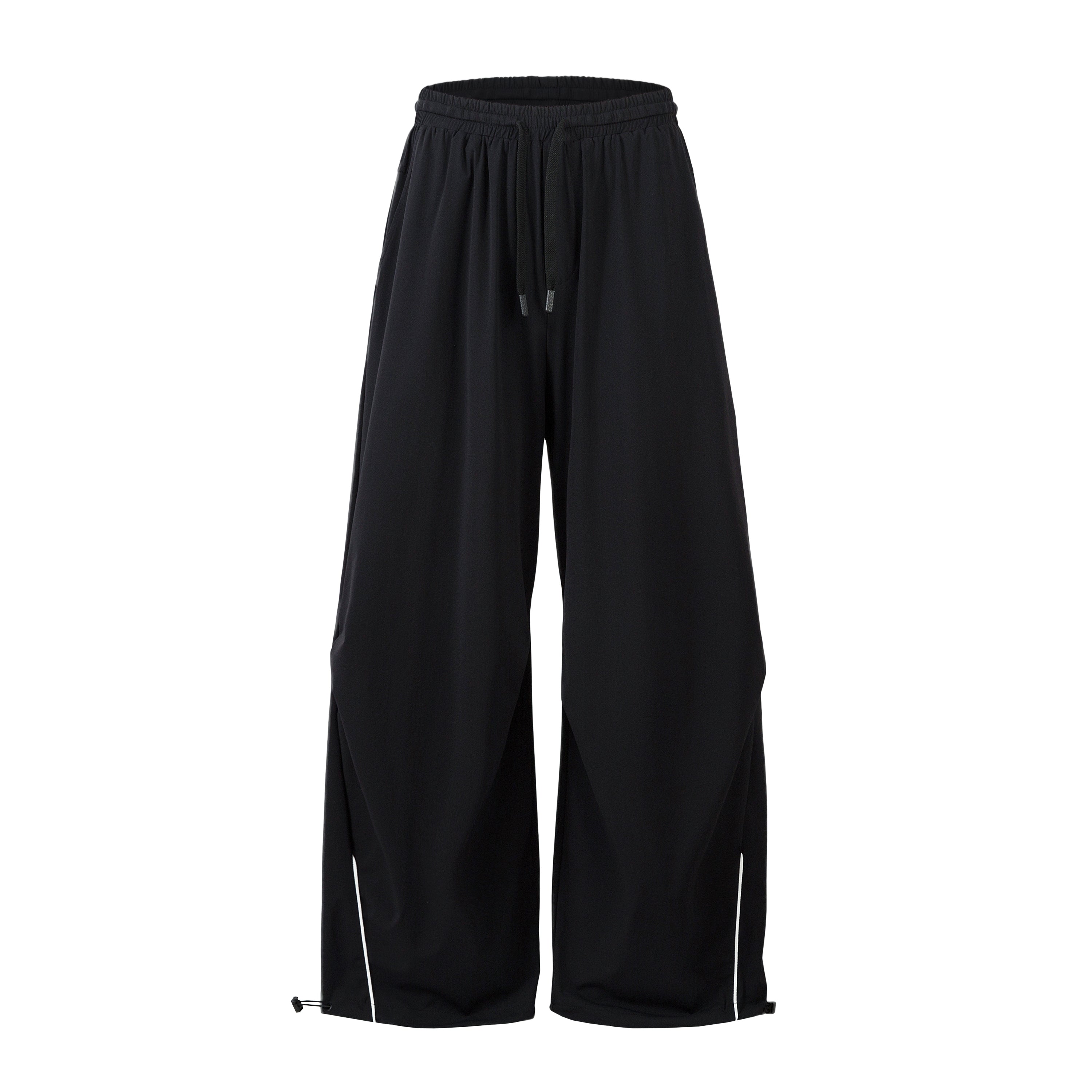 Omirad Tech Nylon Parachute Pants | Wide-Leg Techwear