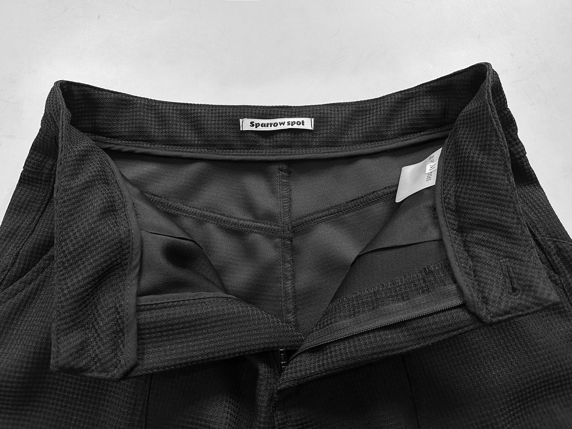 Omirad Multi-Pocket Wide-Leg Utility Cargo Pants | Black