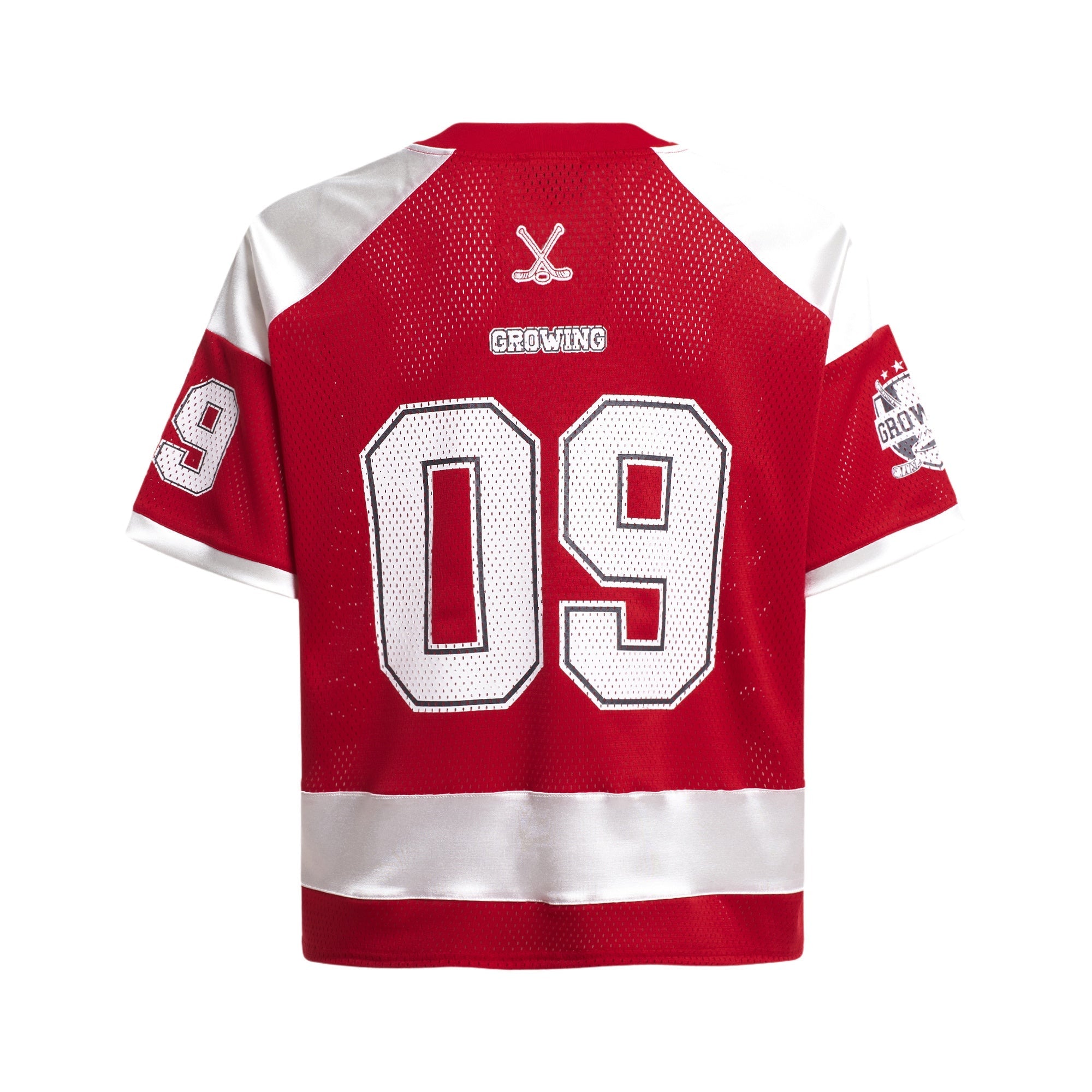 Varsity Mesh Hockey Jersey T-Shirt | Number 09 Streetwear