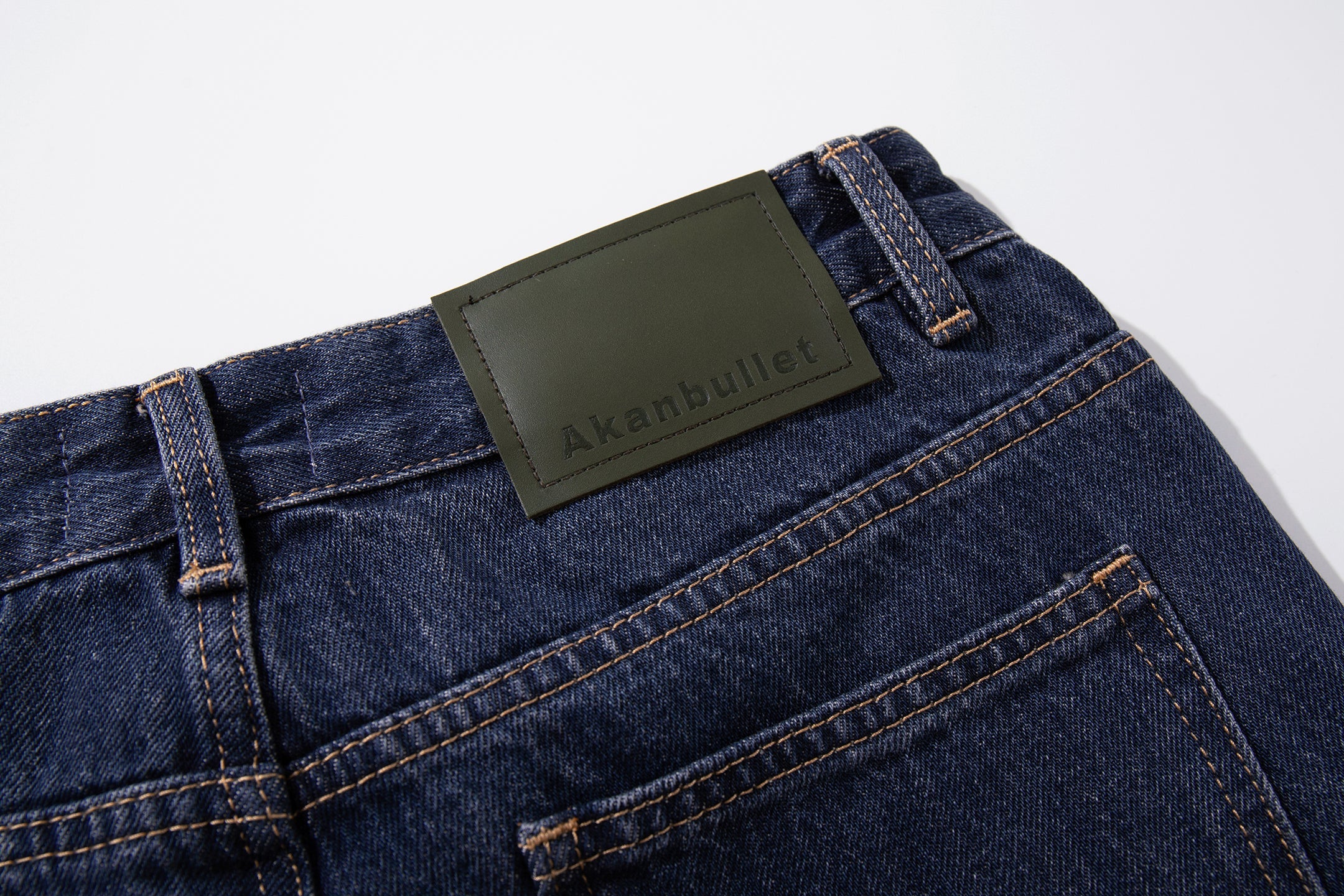 Gradient Fade Split-Hem Wide-Leg Jeans | 100% Cotton Denim