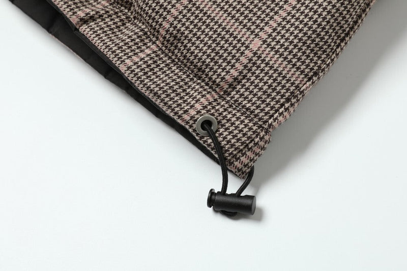 Reversible Check Puffer Jacket | Plaid & Black | SEAKOFF