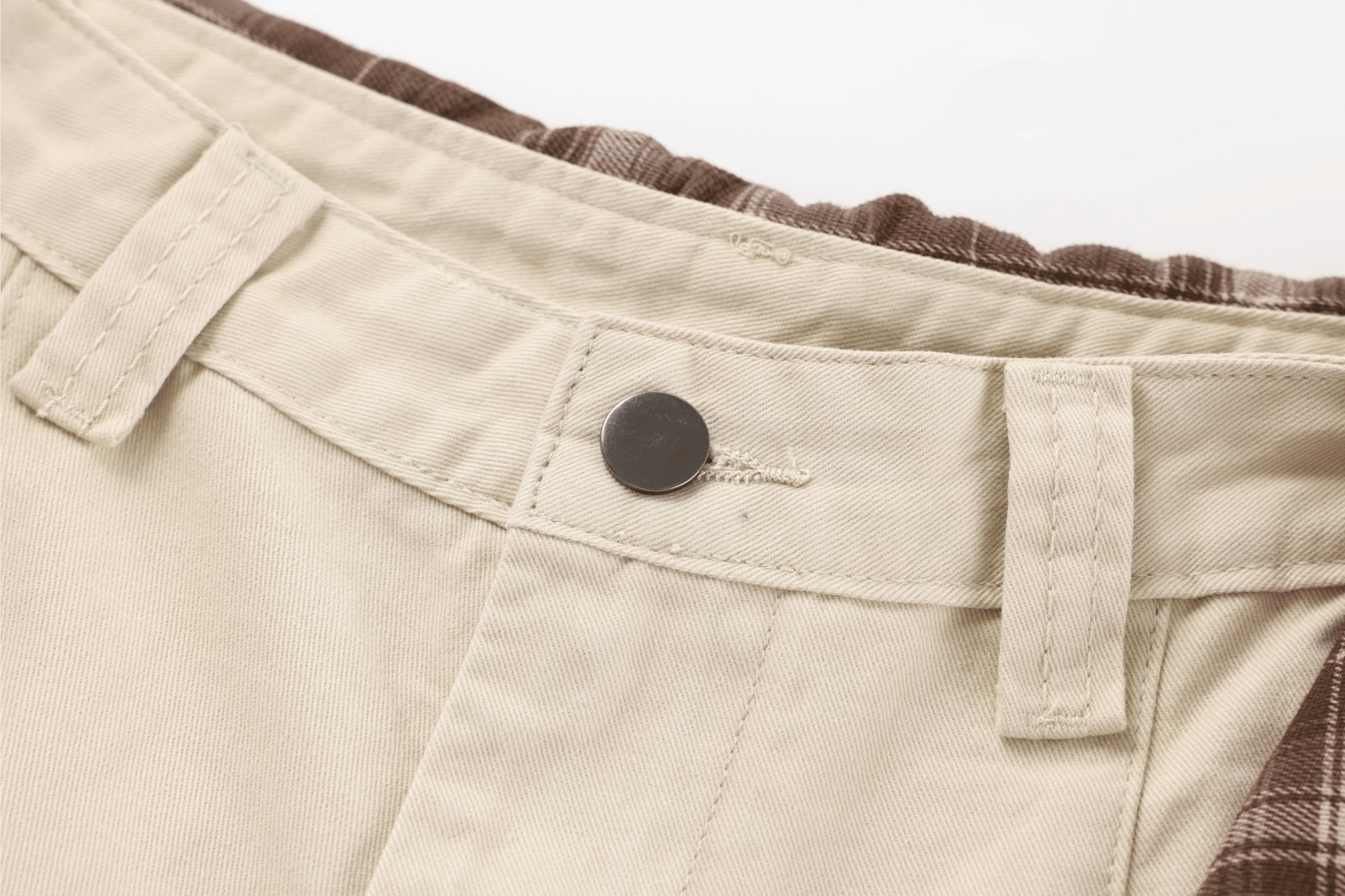 Scarf-Waist Barrel Pants | Wide-Leg Cotton Trousers
