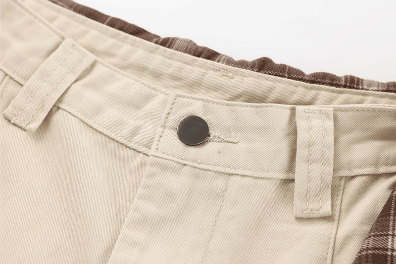 Scarf-Waist Barrel Pants | Wide-Leg Cotton Trousers