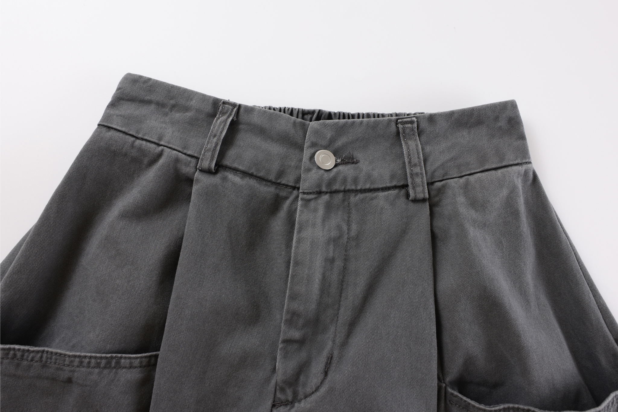 Omirad Classic Barrel Pants | Wide Leg Cotton Trousers