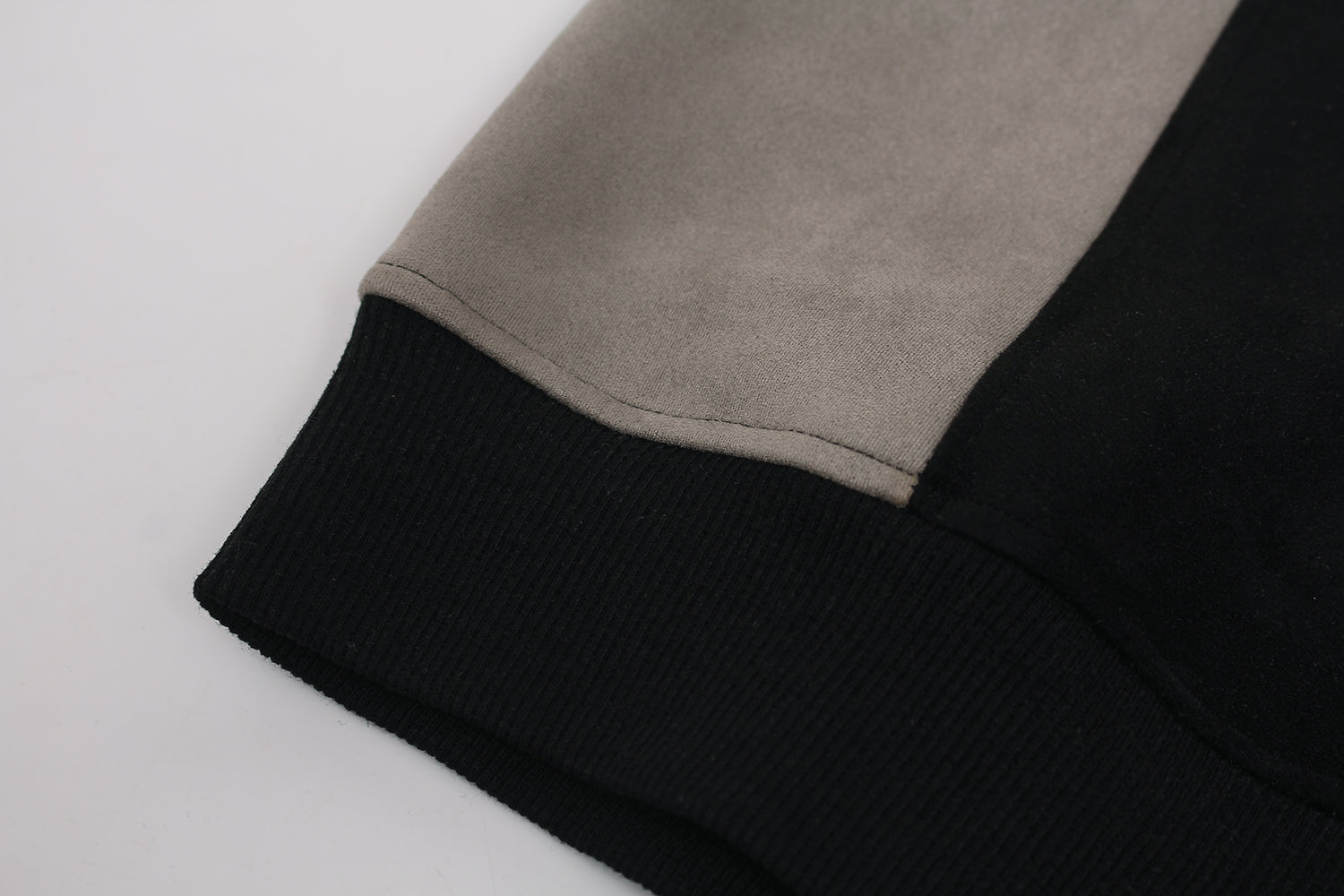 Omirad GLFS Suede-Finish Retro Zip Hoodie | Streetwear