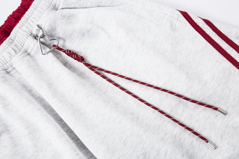 Omirad Double Stripe Barrel Sweatpants | Wide Leg Joggers