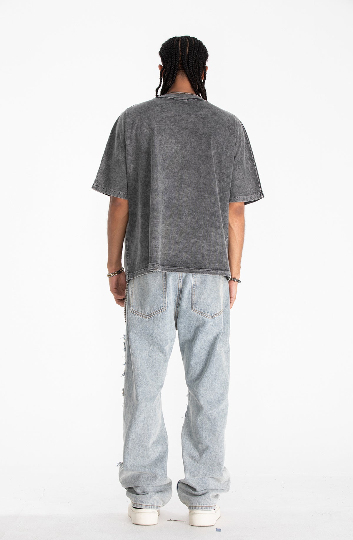 Omirad Rays of Hope Vintage Wash Graphic Tee | Oversized Fit