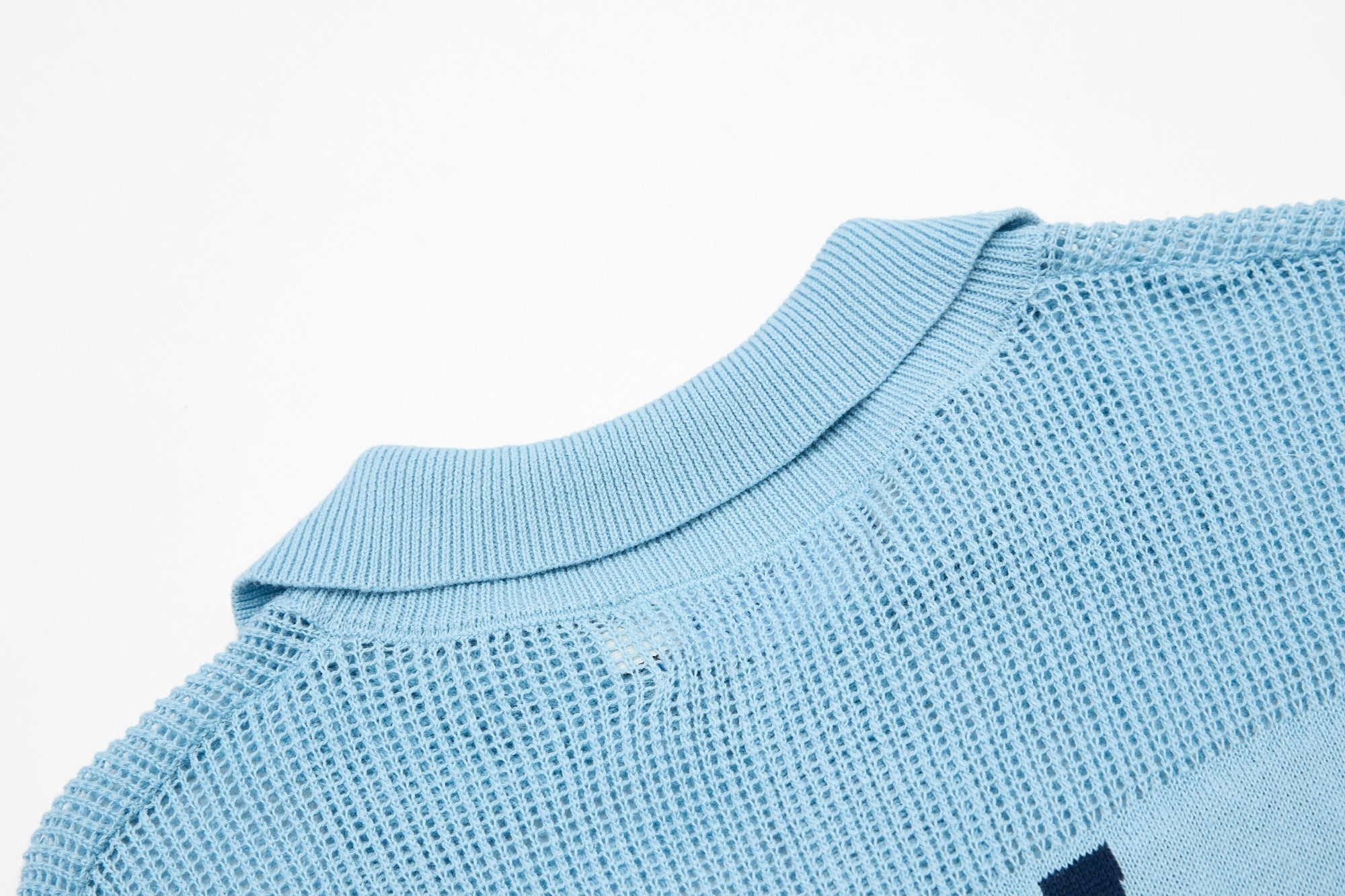 Omirad Varsity Knit Polo | Collegiate Streetwear Shirt