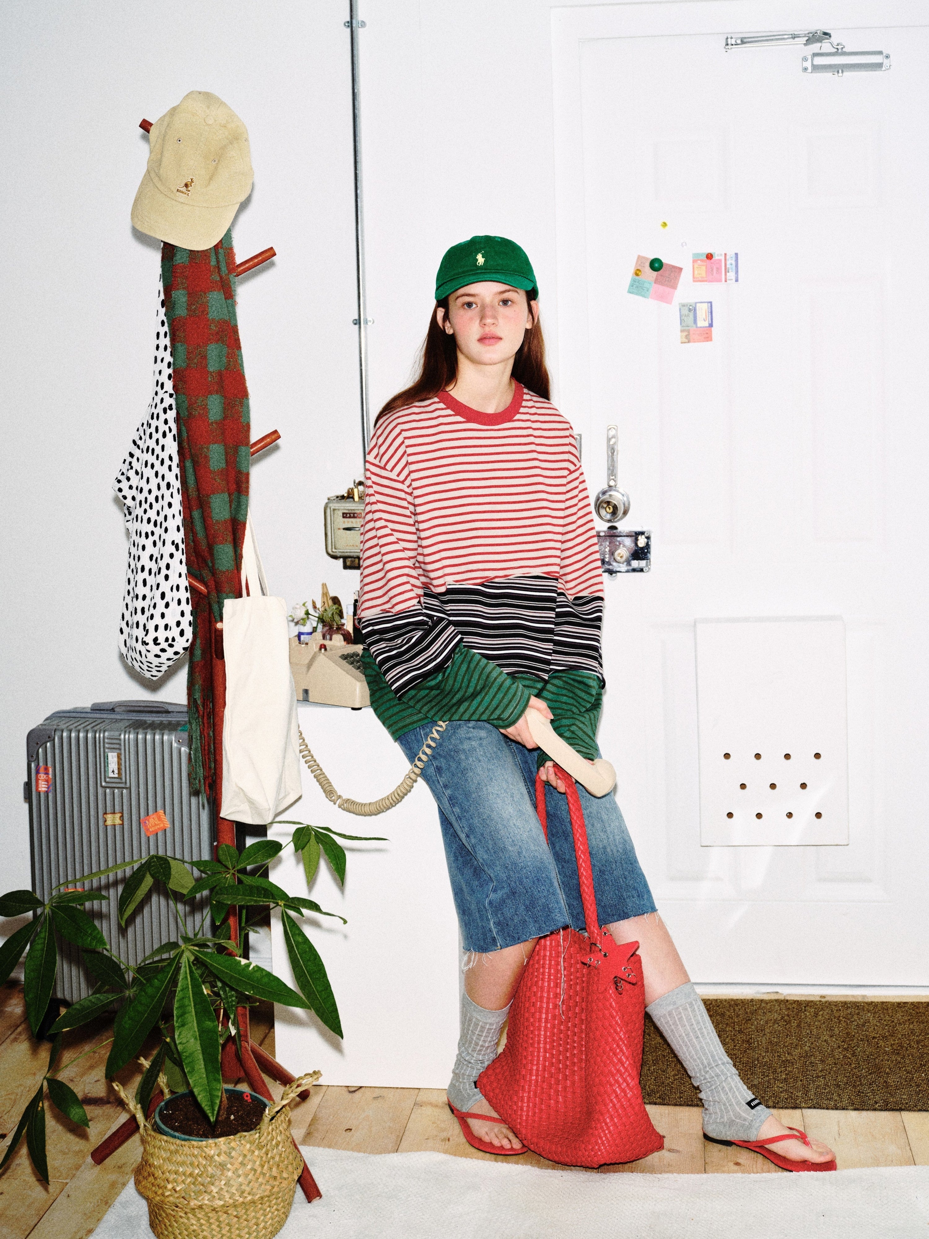 Color-Block Striped Long Sleeve Tee | Streetwear Cotton Top