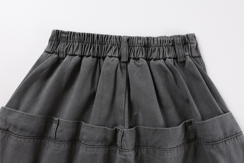 Omirad Classic Barrel Pants | Wide Leg Cotton Trousers