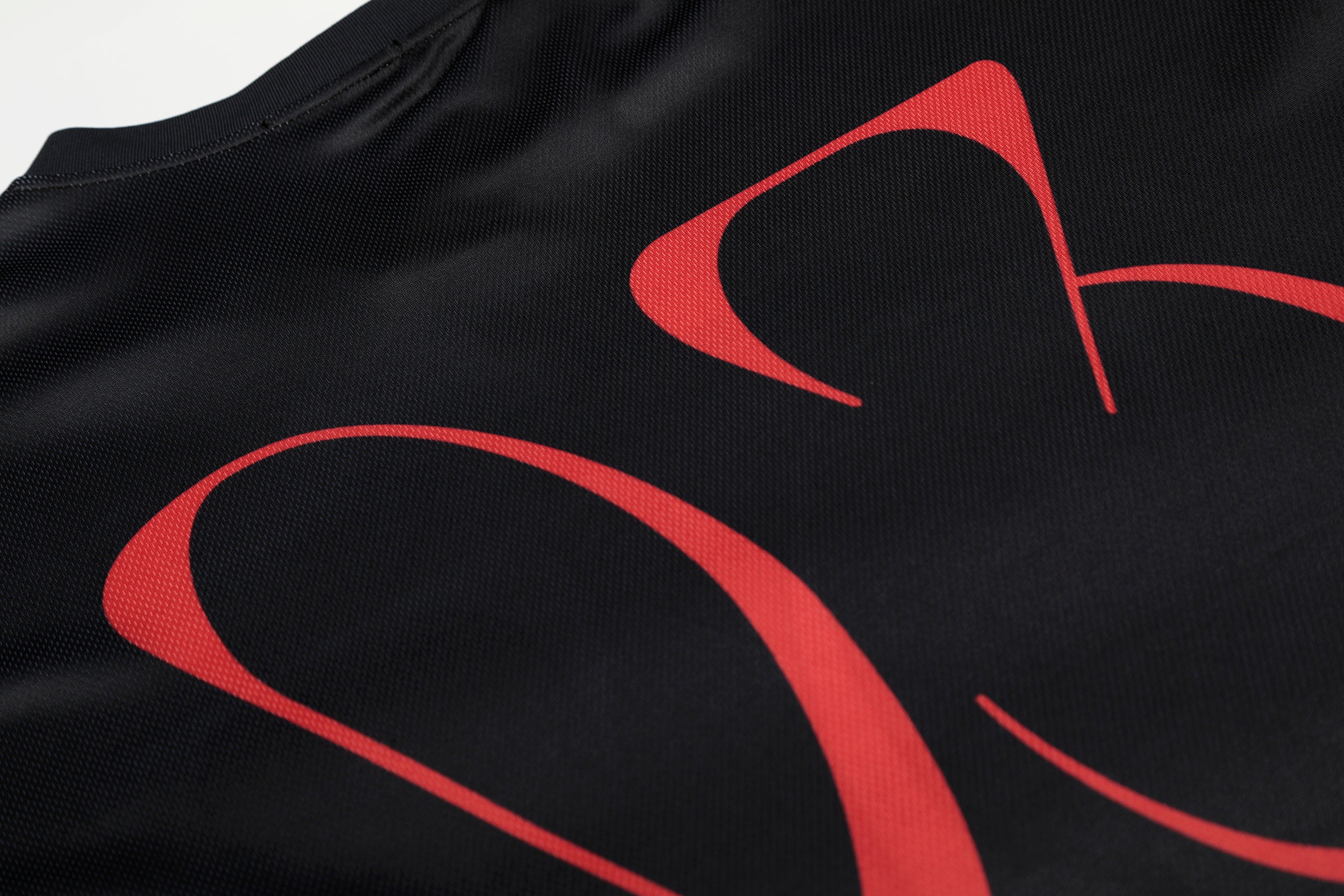 Omirad Abstract Portrait Mesh Jersey | Oversized Streetwear