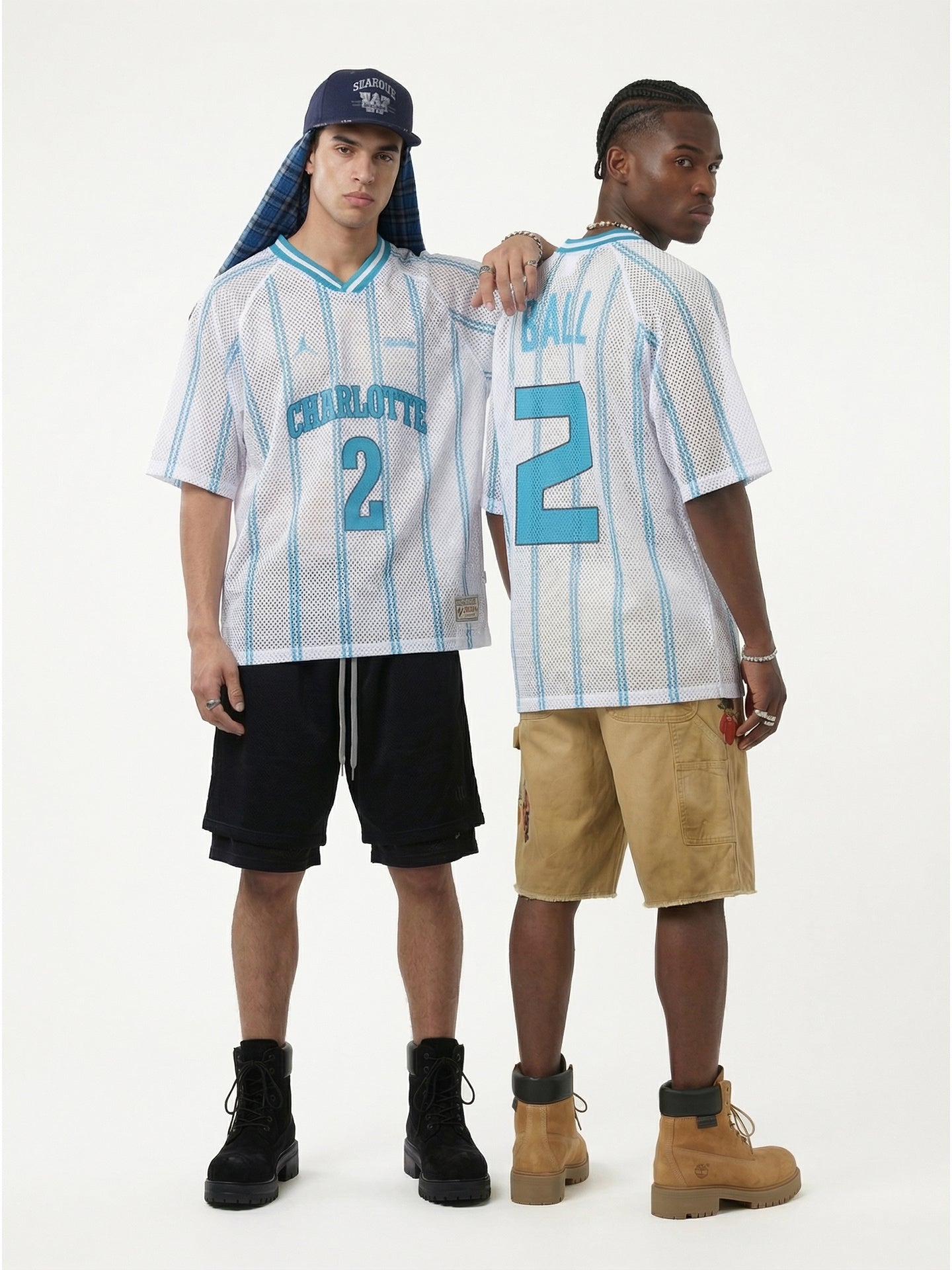 Charlotte Ball #2 Mesh Jersey T-Shirt | Streetwear
