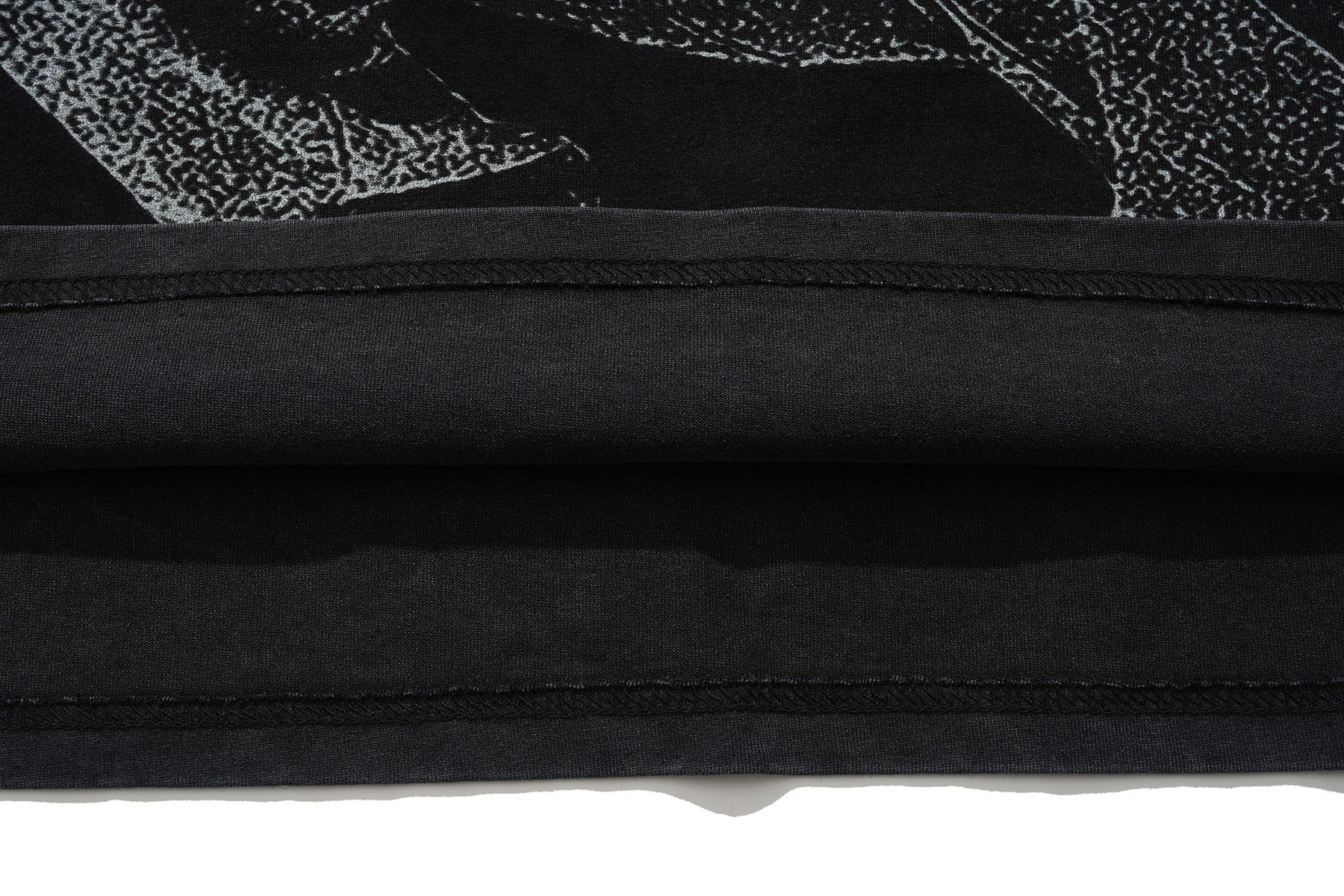 Omirad Black Off Oversized Graphic Tee | Vintage Wash Streetwear