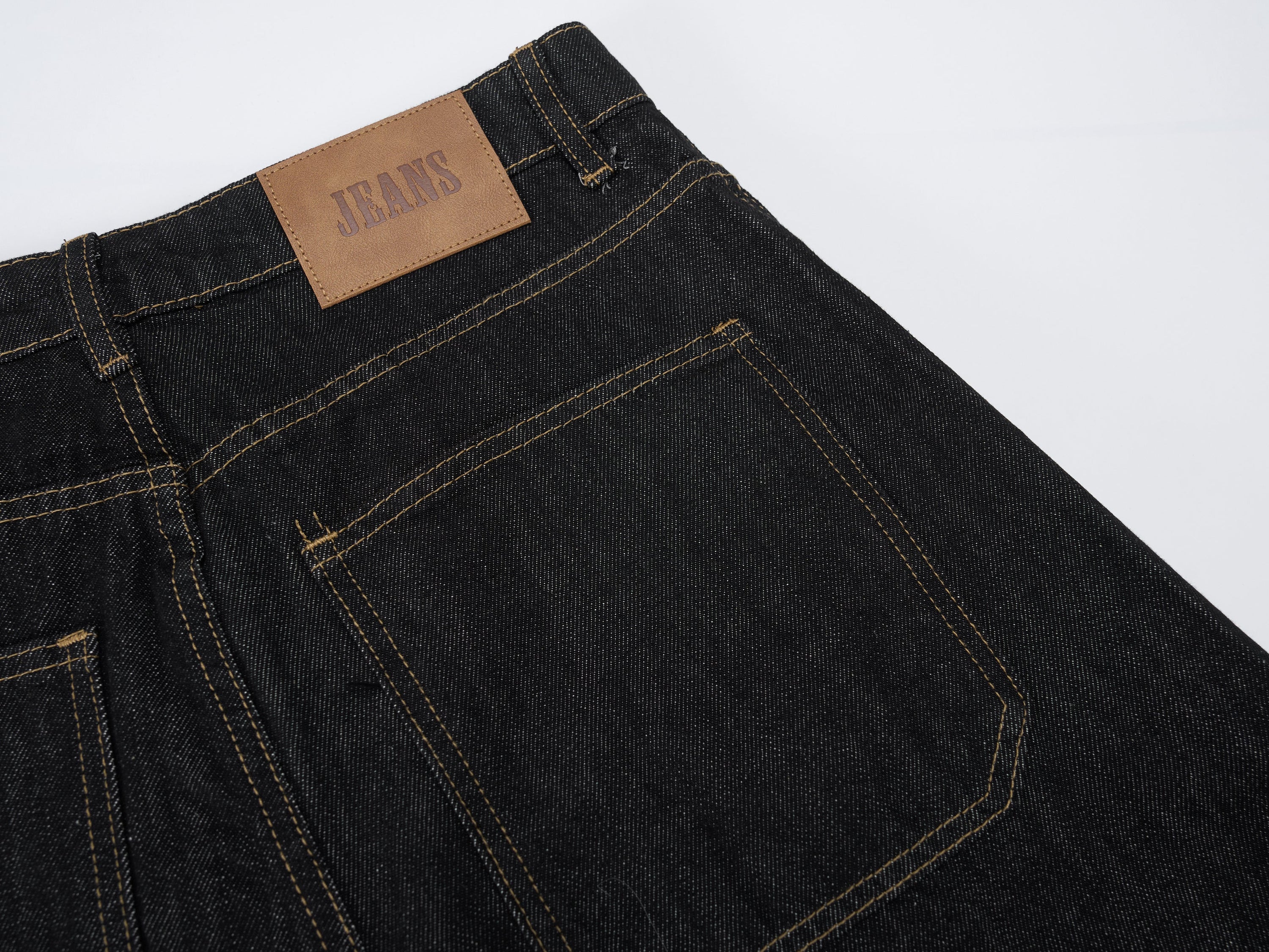 Omirad Utility Wide-Leg Carpenter Jeans | Dark Wash Denim