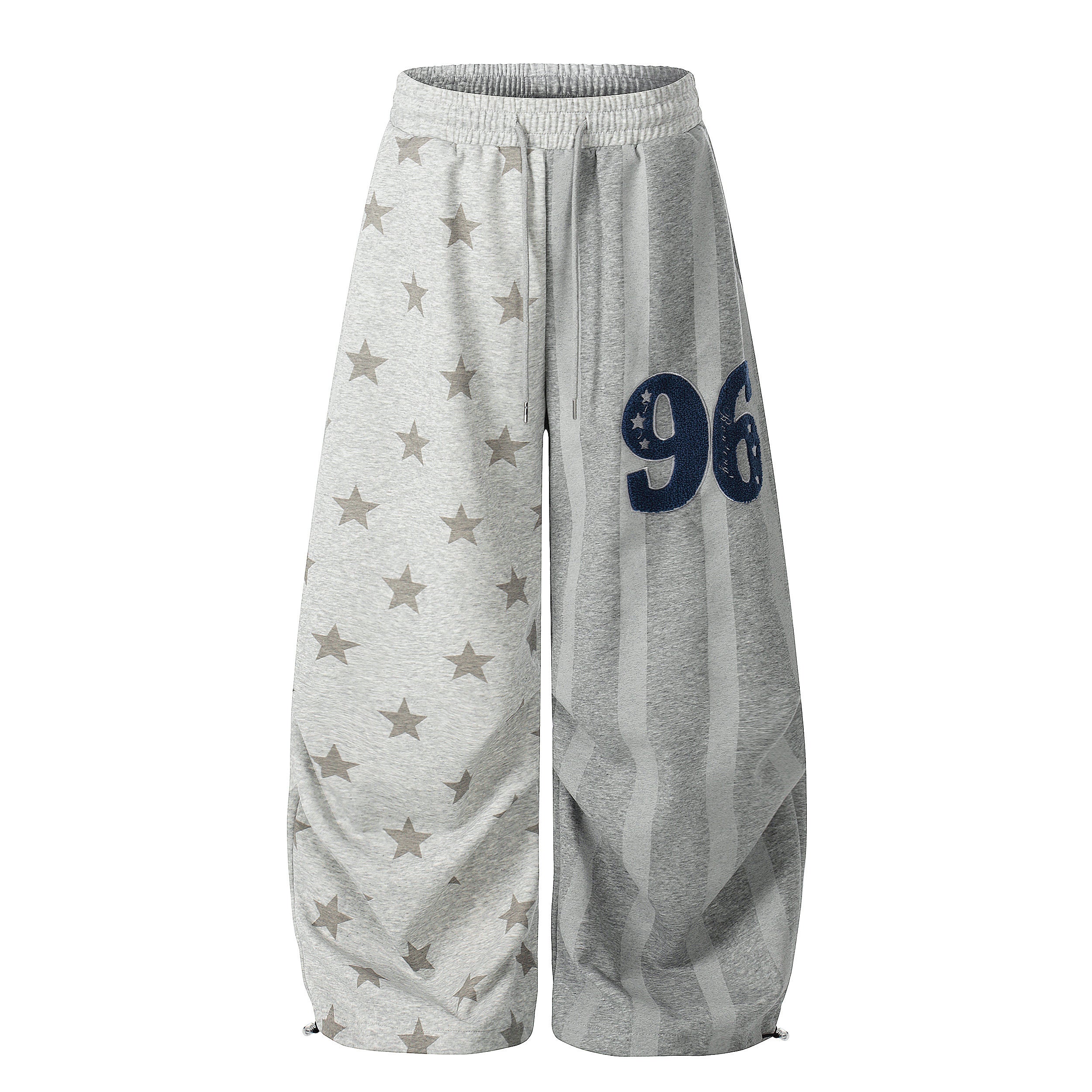 Omirad 96 Star Stripe Wide-Leg Sweatpants | Streetwear