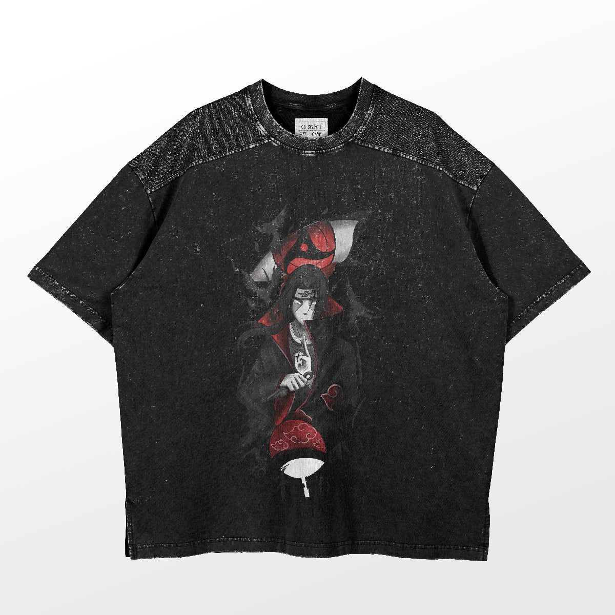 Itachi Uchiha Sharingan T-Shirt | Premium Anime Clothing