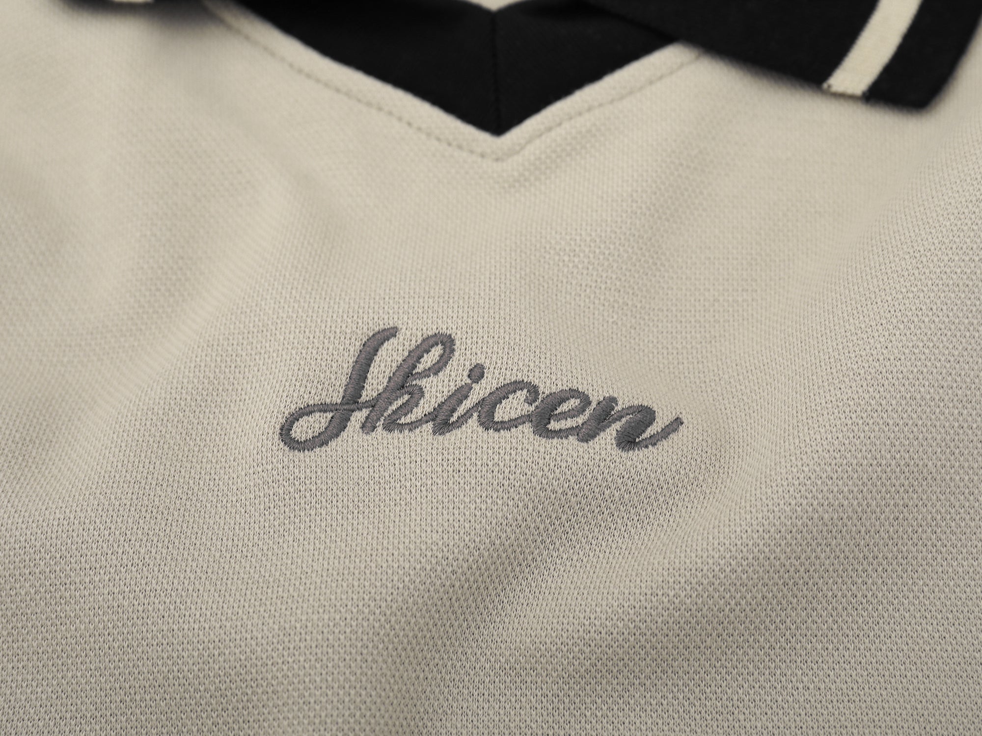 Contrast Panel Polo Sweatshirt | Retro Streetwear Long Sleeve