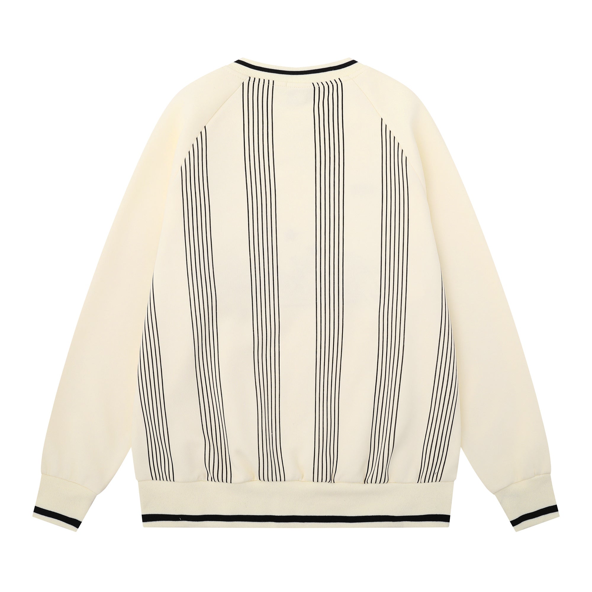 Gatherlab Pinstripe Varsity Jersey Sweatshirt | Retro Sport