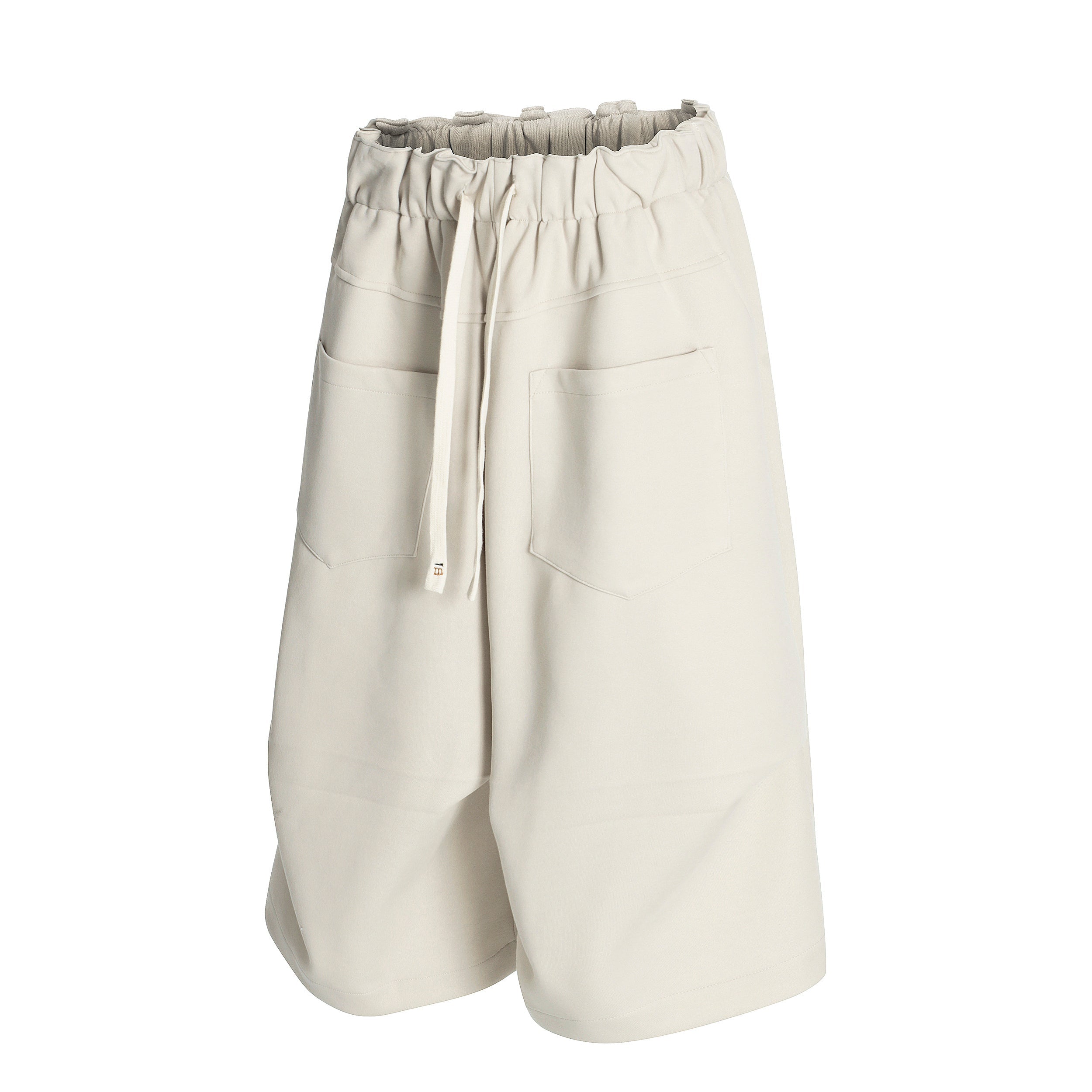 Omirad Minimal Lounge Wide Shorts | Oversized Cotton Shorts