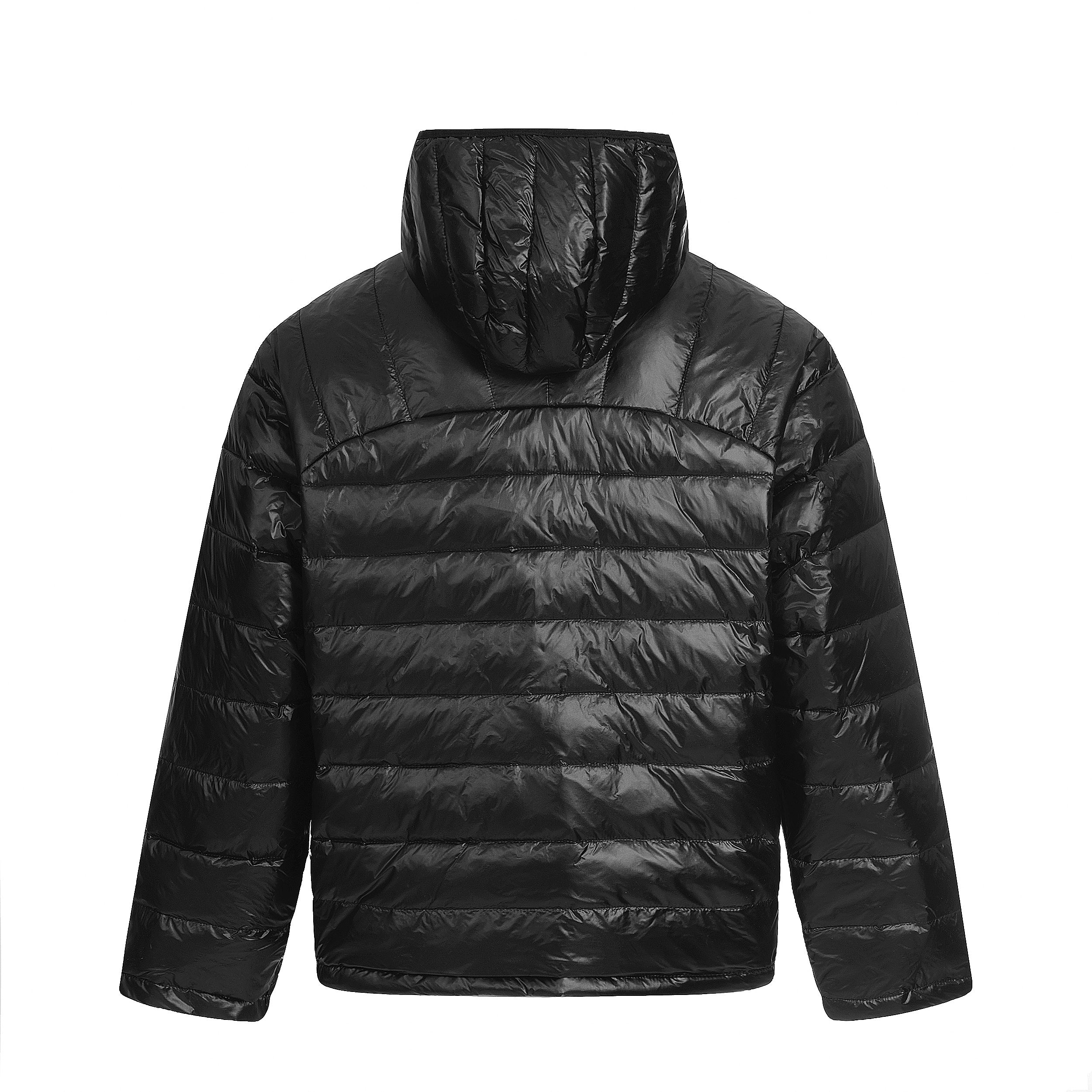 Omirad Lightweight Nylon Puffer Pullover Jacket with Hood