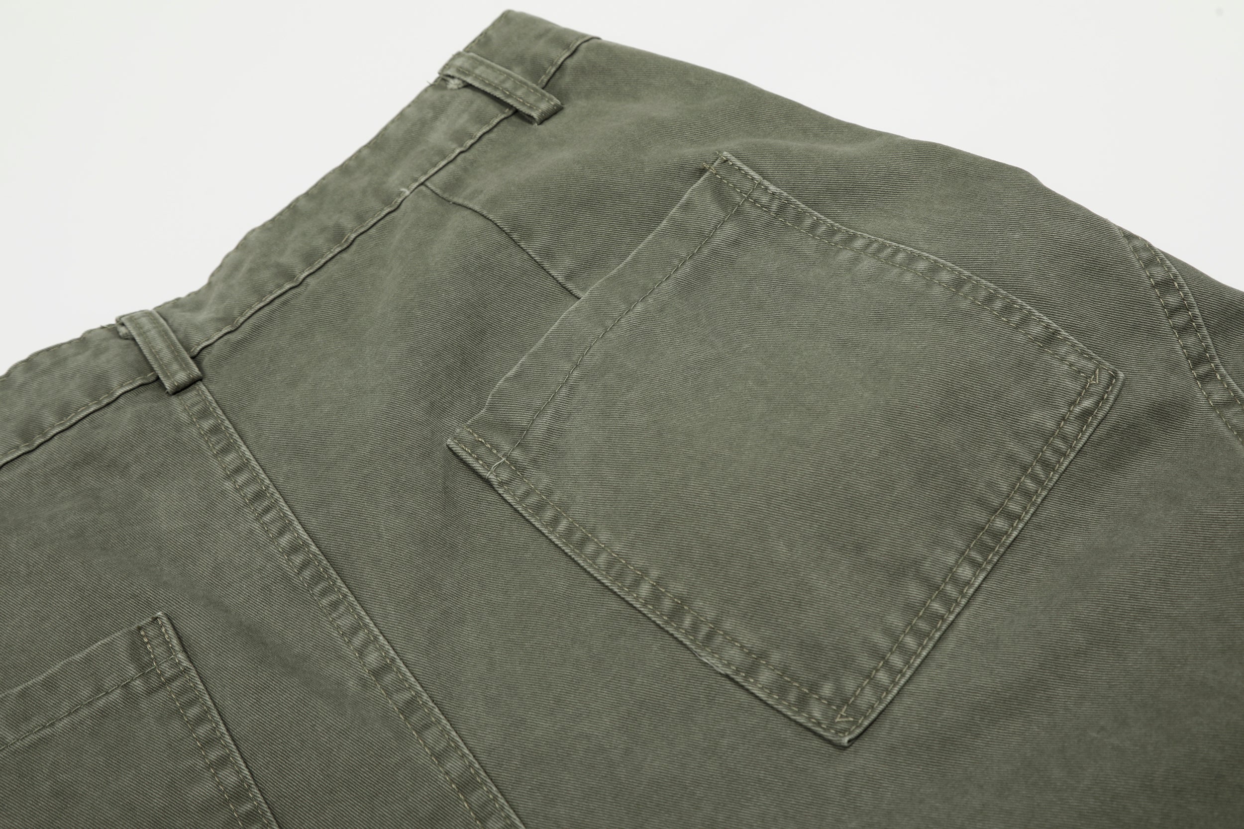 Omirad Heavy-Wash Wide-Leg Cargo Pants | Oversized Streetwear