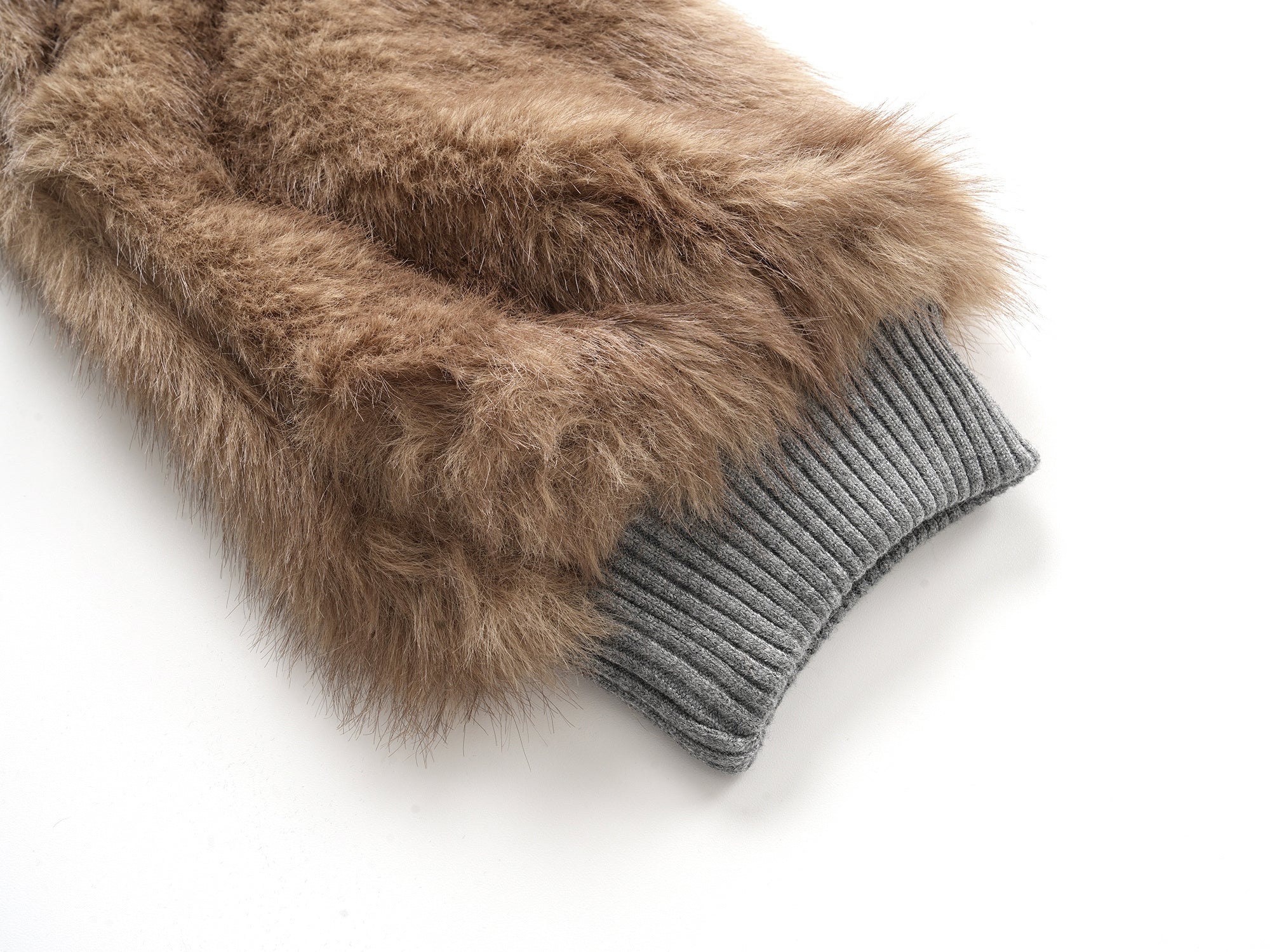 Faux Fur Hooded Bomber Jacket | Streetwear Cropped Zip-Up